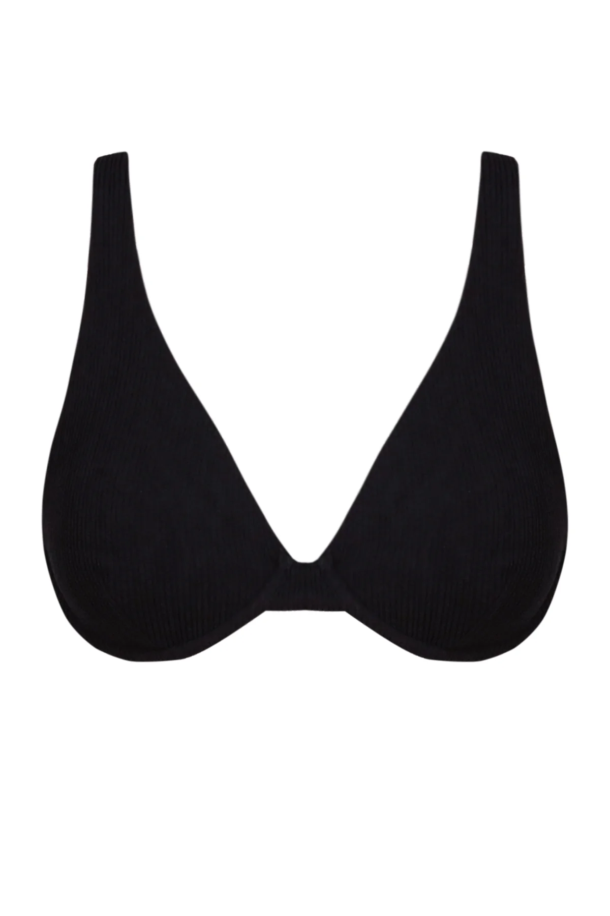 Pacifica Black Rib Emery Underwire Top - Image 7