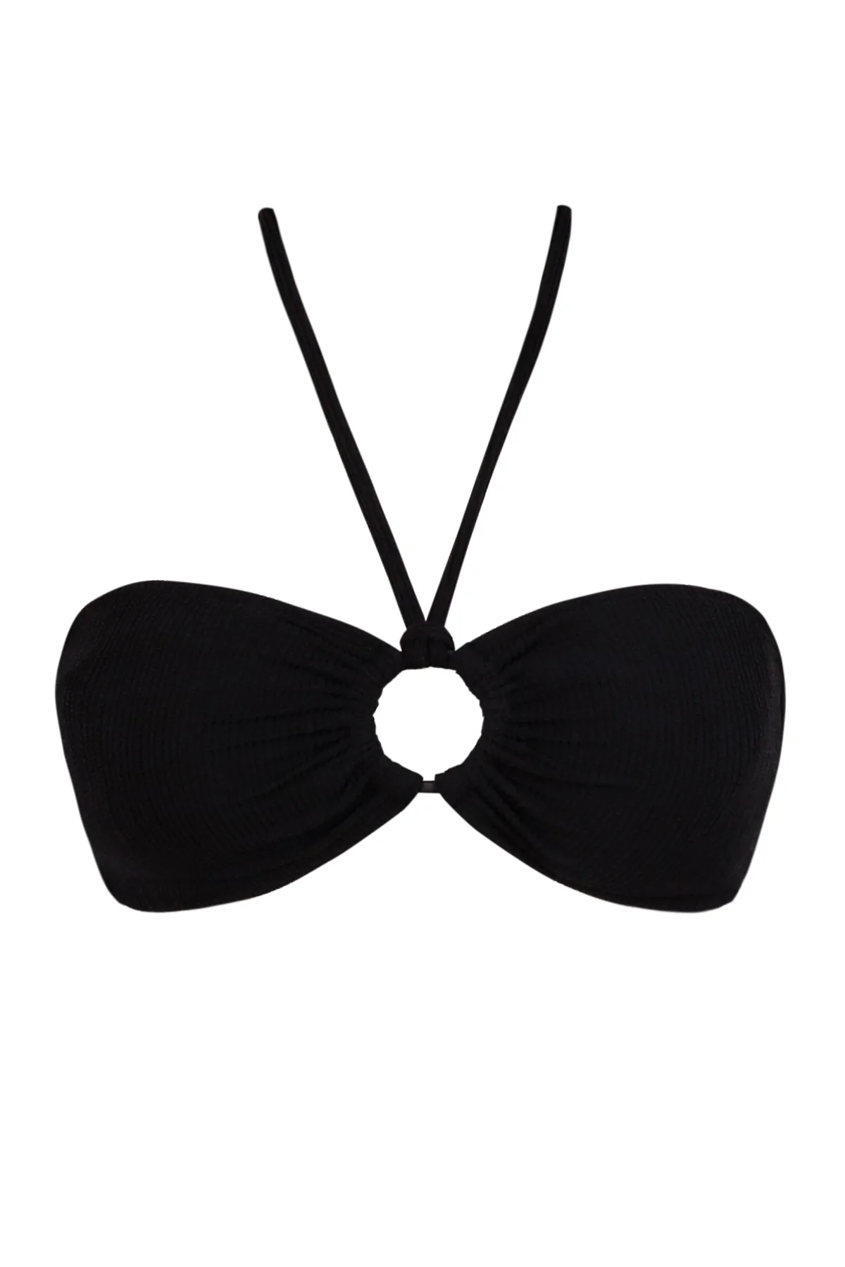 Pacifica Black Rib Nina Bandeau Top - Image 6