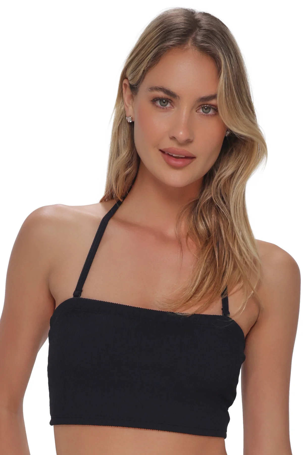Pacifica Black Rib Shellie Tube Top - Image 7