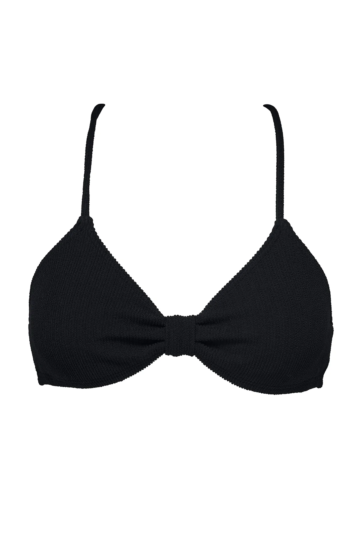 Pacifica Black Rib Indie Bralette Top - Image 10