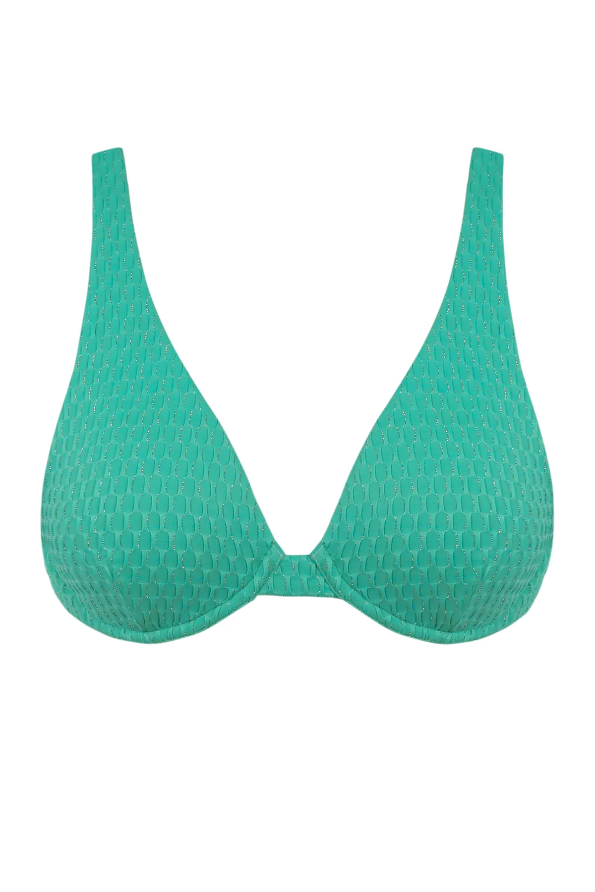 Pacifica Jade Jewel Lurex Emery Underwire Top - Image 8