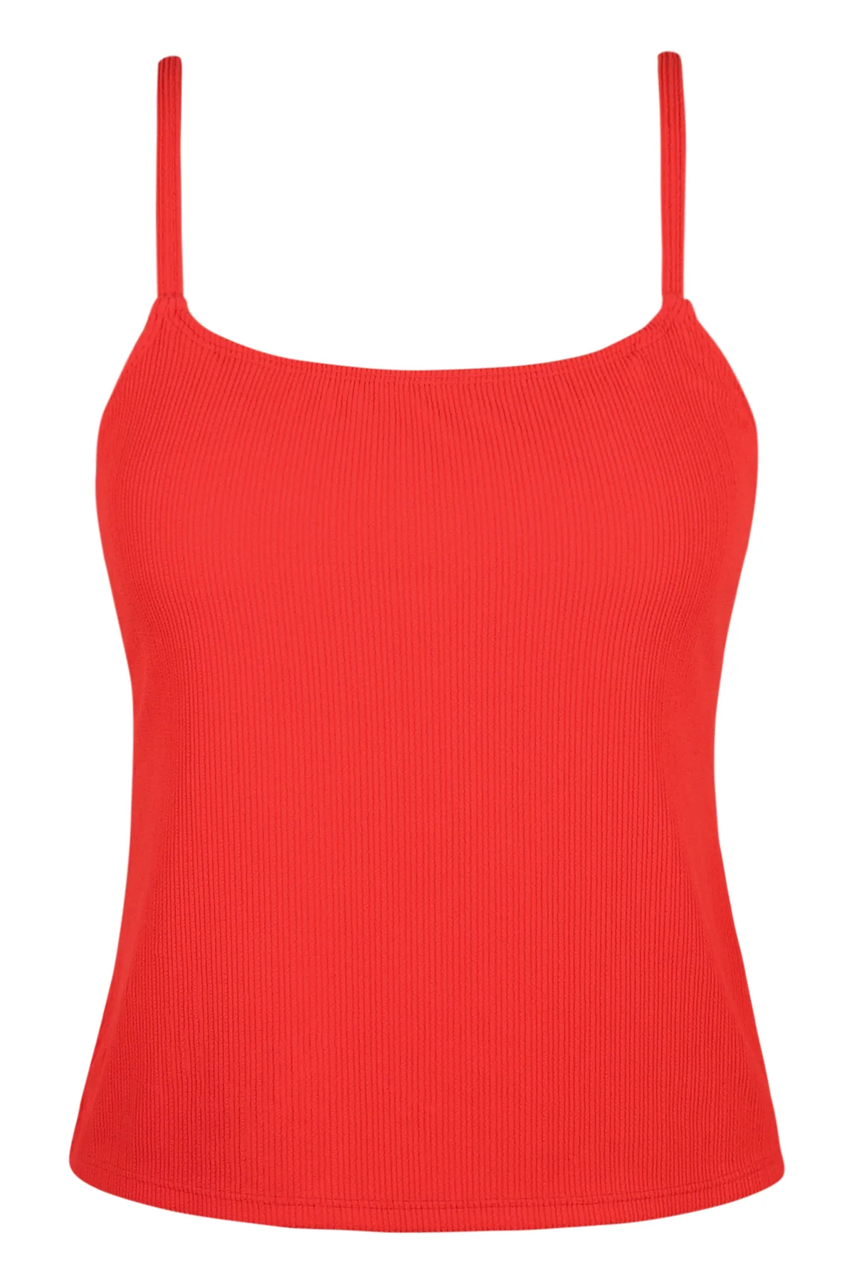 Pacifica Red Hot Rib Coralie Tankini Top - Image 6