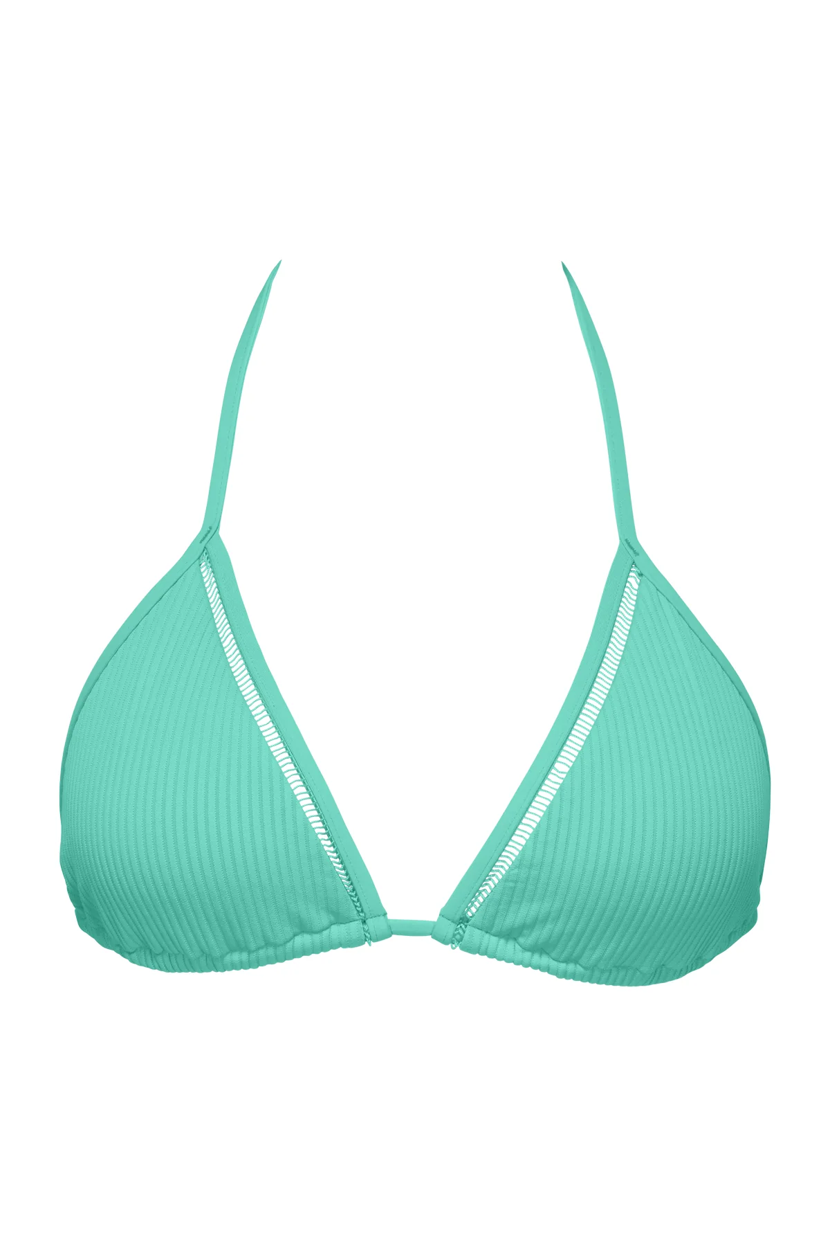 Sunsets Aqua Mist Sandbar Rib Laney Triangle Top - Image 10