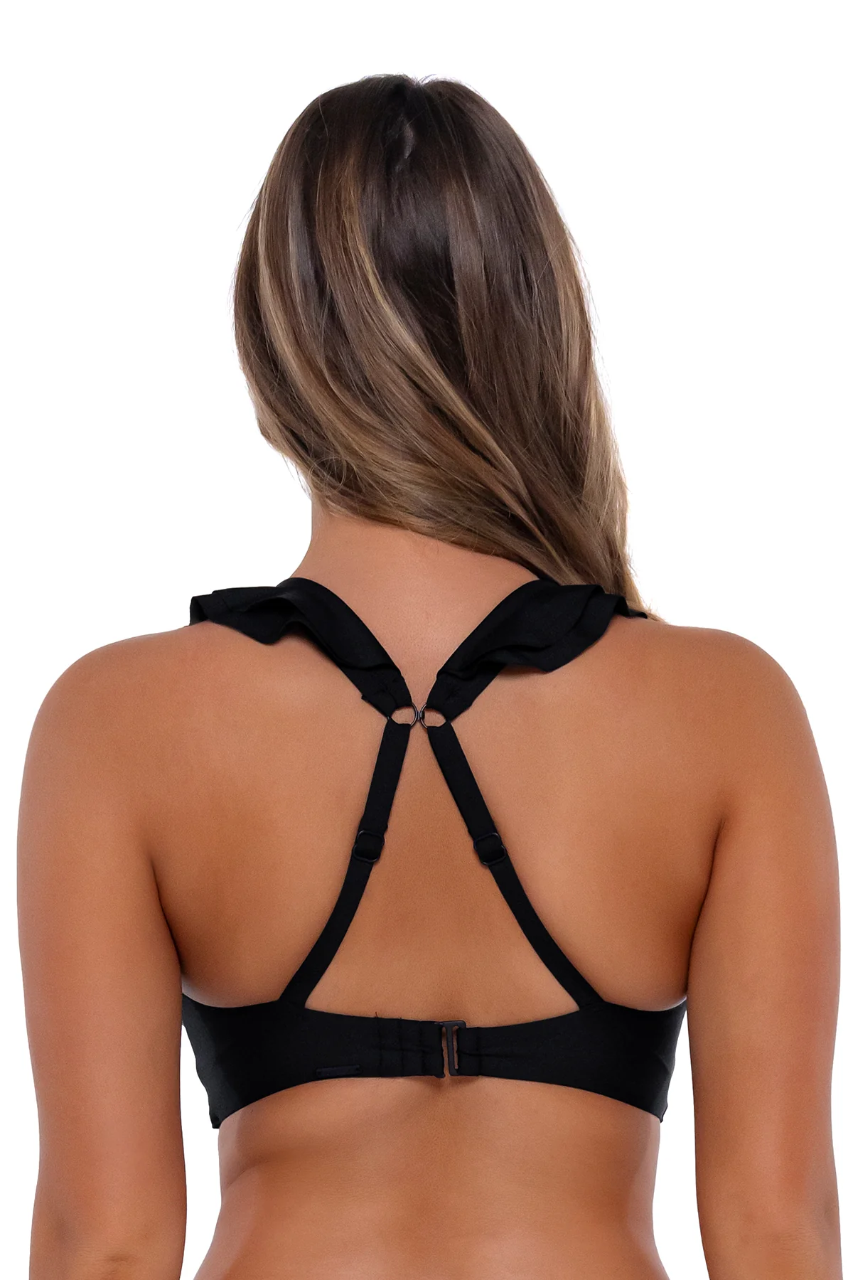 Sunsets Black Willa Wireless Top - Image 11