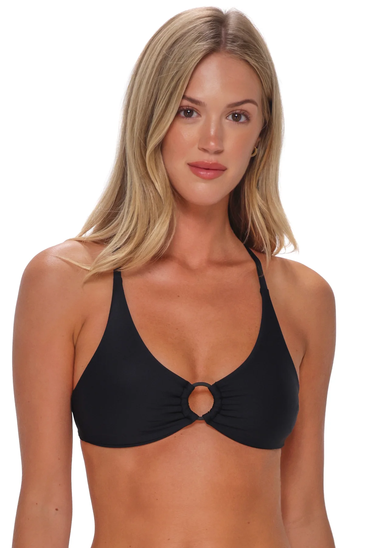Sunsets Black Carrie Crossback Top - Image 5