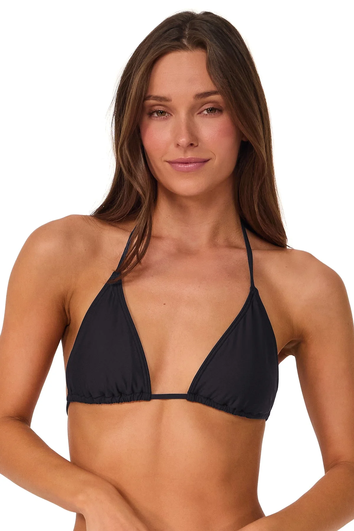 Sunsets Black Seagrass Texture Starlette Triangle Top - Image 10