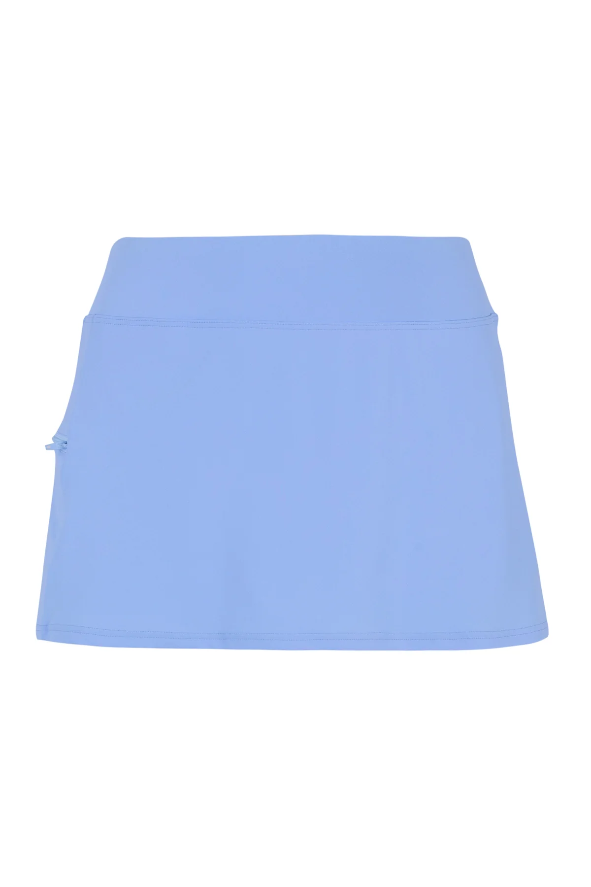 Sunsets Blue Whisper Sporty Swim Skirt - Image 8