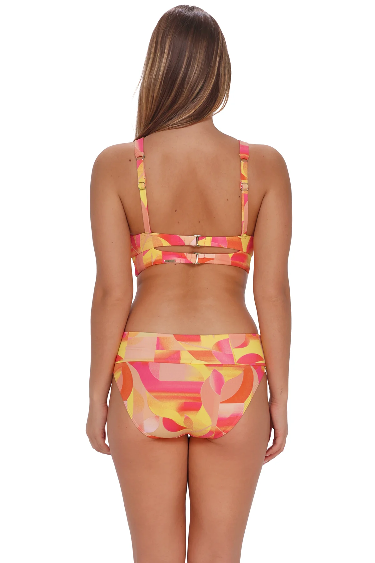 Sunsets Dreamsicle Crepe Natalie Top - Image 3