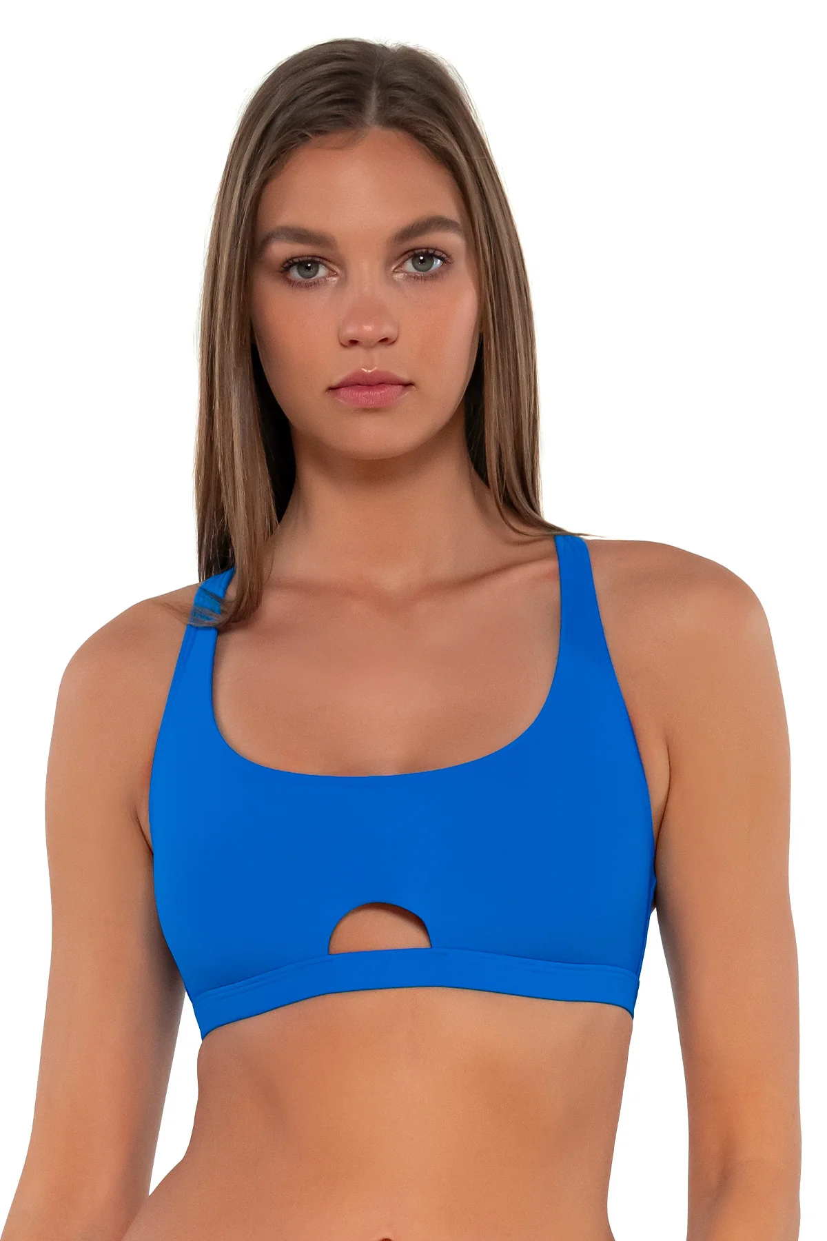 Sunsets Electric Blue Brandi Bralette Top - Image 7