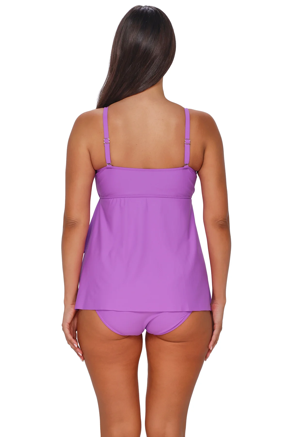 Sunsets Escape Berry Burst Molly Bandeau Tankini Top - Image 3