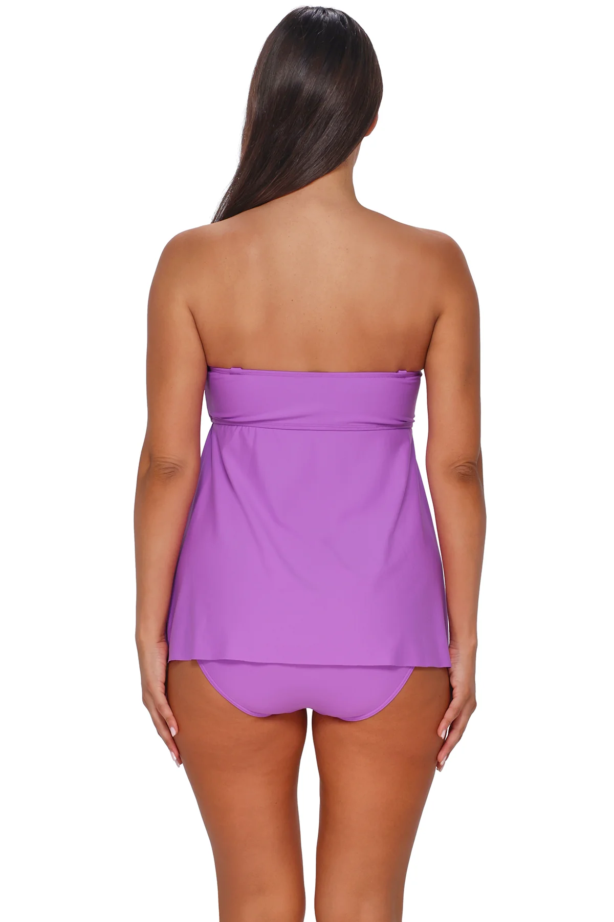 Sunsets Escape Berry Burst Molly Bandeau Tankini Top - Image 7