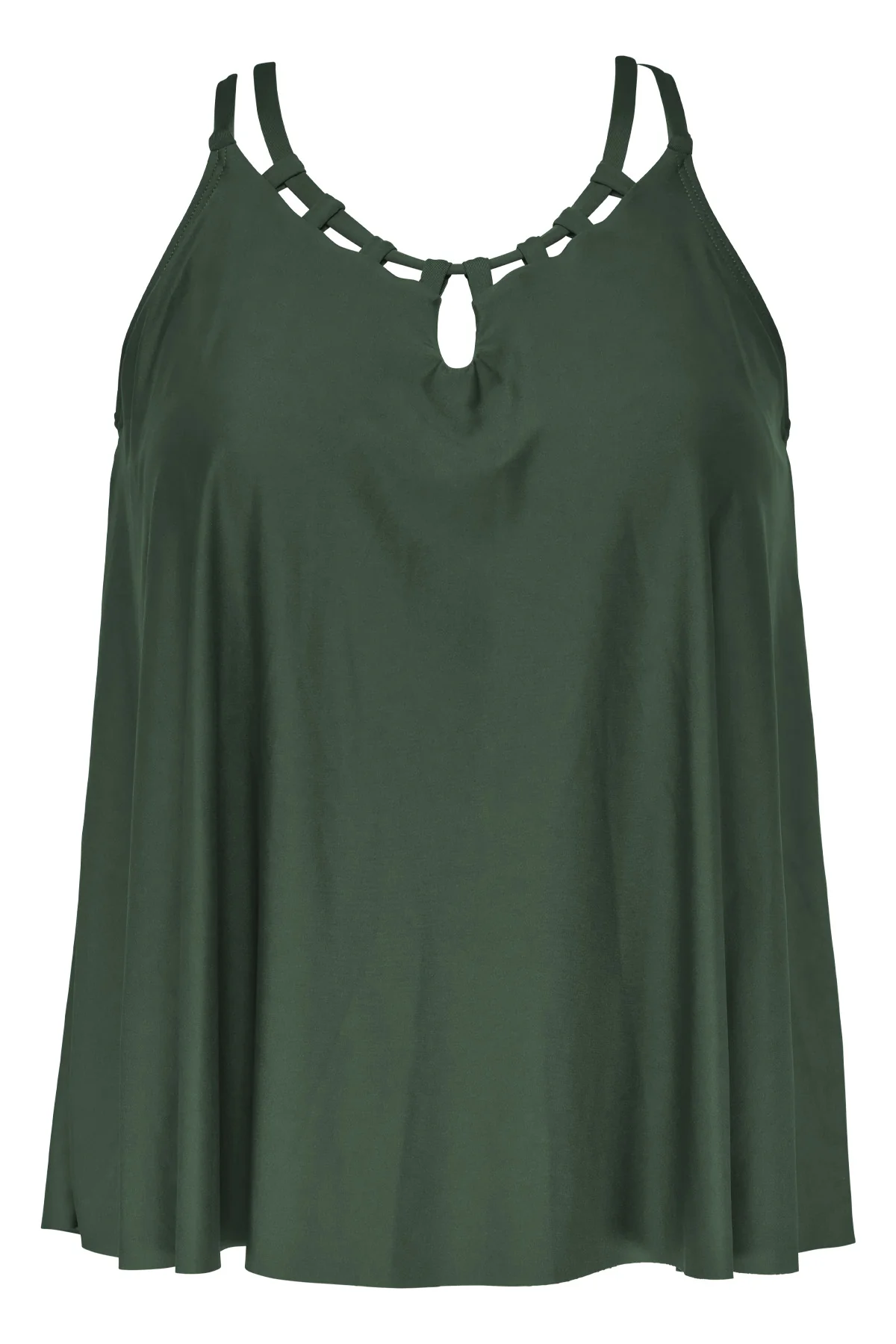 Sunsets Escape Island Green Sadie Tankini Top - Image 8