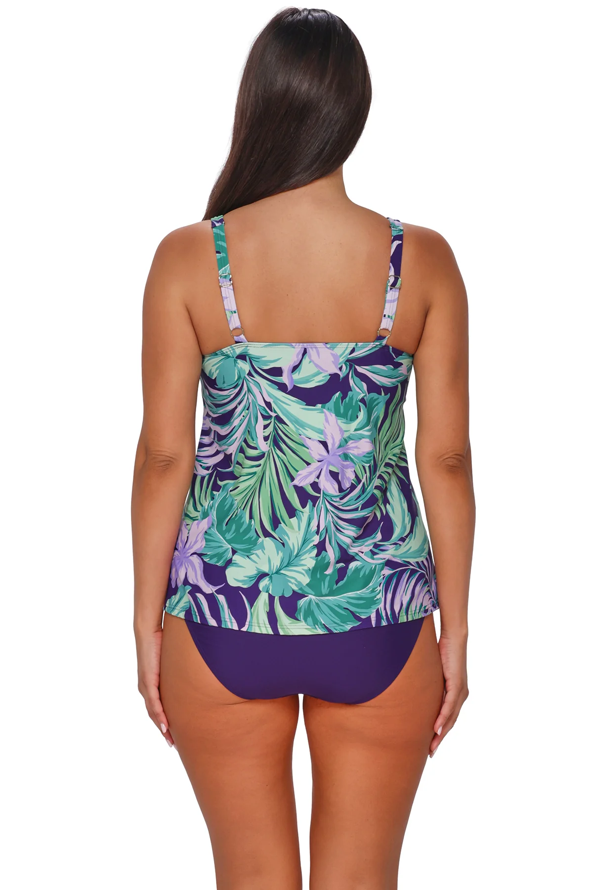 Sunsets Escape Palm Shade Jenna Tankini Top - Image 3