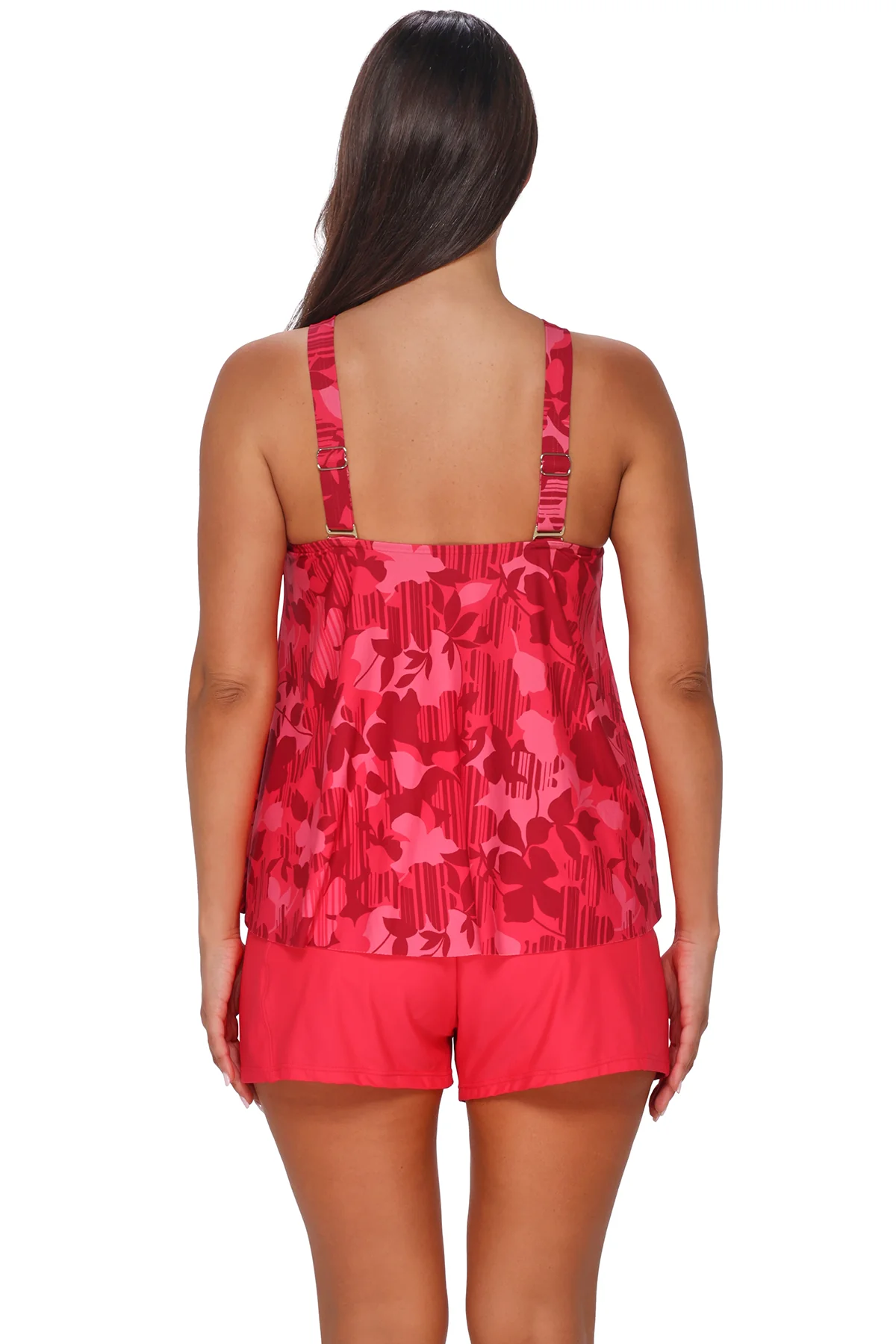 Sunsets Escape Rambling Rose Sadie Tankini Top - Image 3