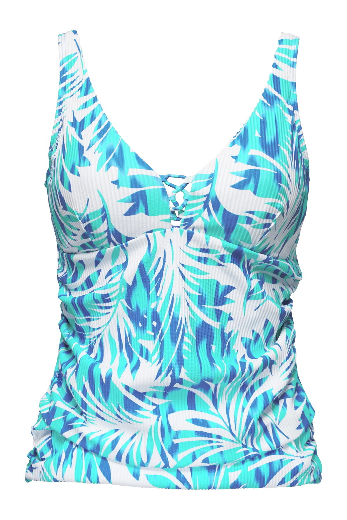 Sunsets Escape Sea Breeze Sandbar Rib Emerson Tankini Top - Image 10