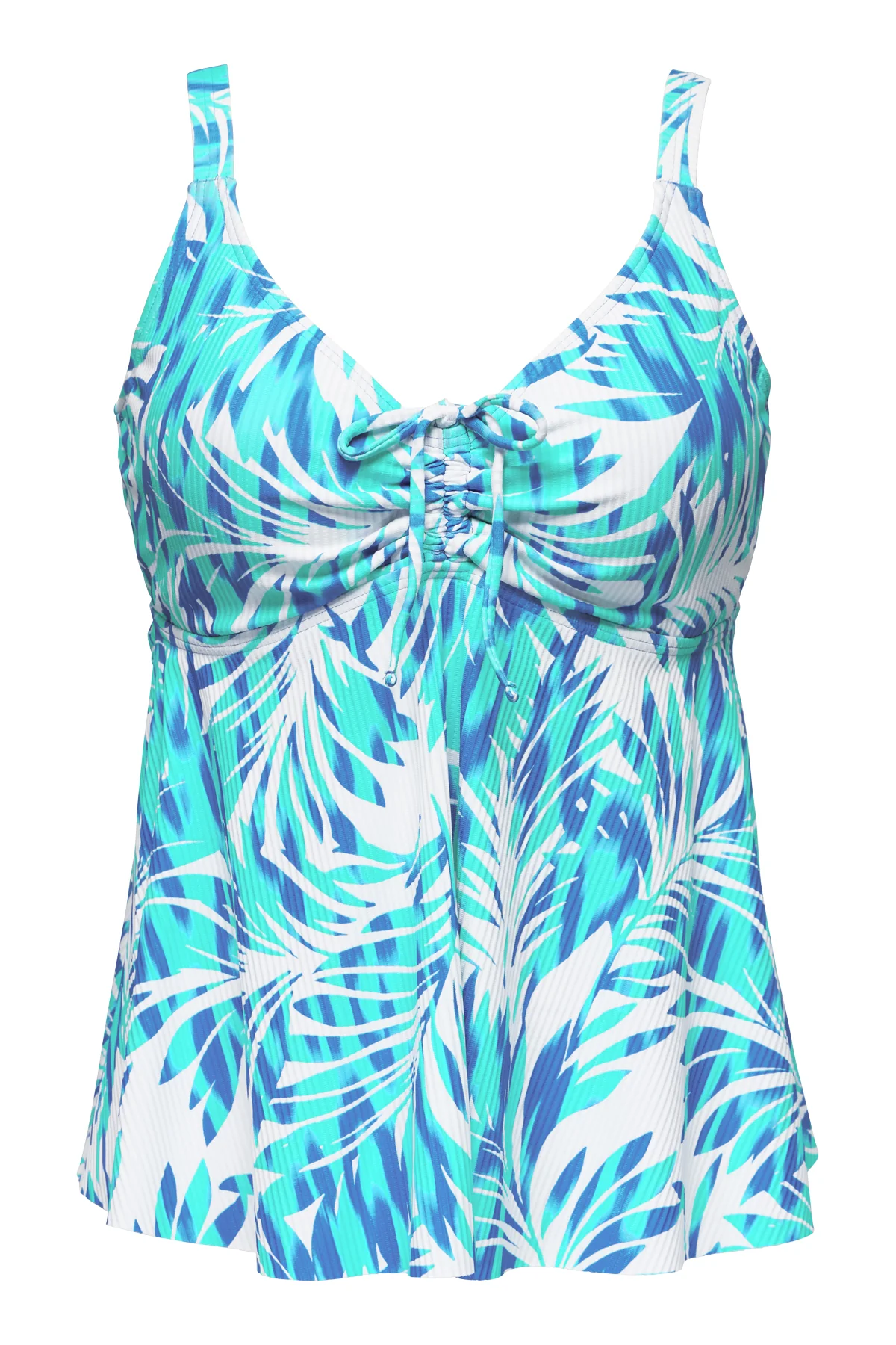 Sunsets Escape Sea Breeze Sandbar Rib Marin Tankini Top - Image 10