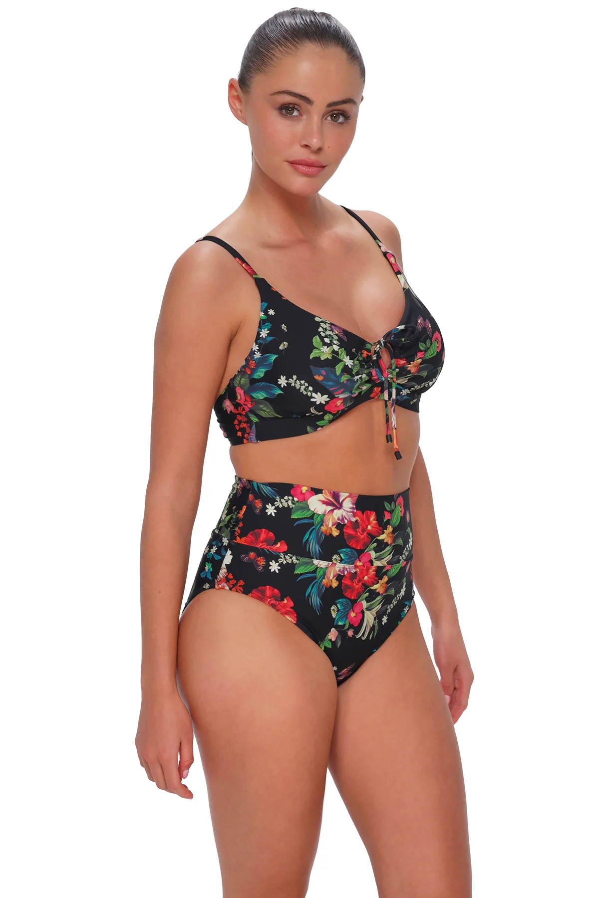 Sunsets Fleur Noire Hannah High Waist Bottom - Image 3