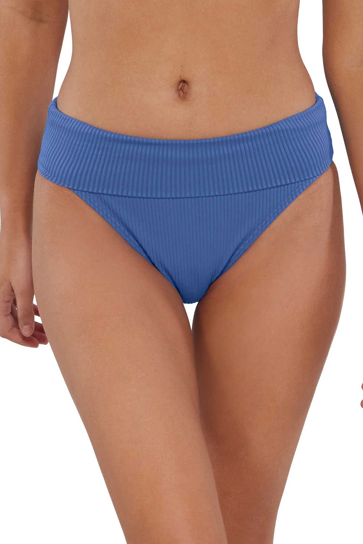 Sunsets Harbor Blue Sandbar Rib Hannah High Waist Bottom - Image 14