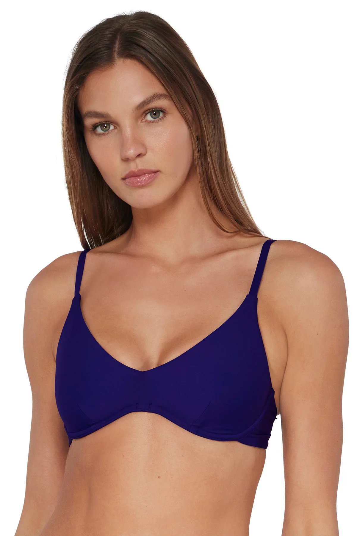 Sunsets Indigo Brooke U-Wire Top - Image 7