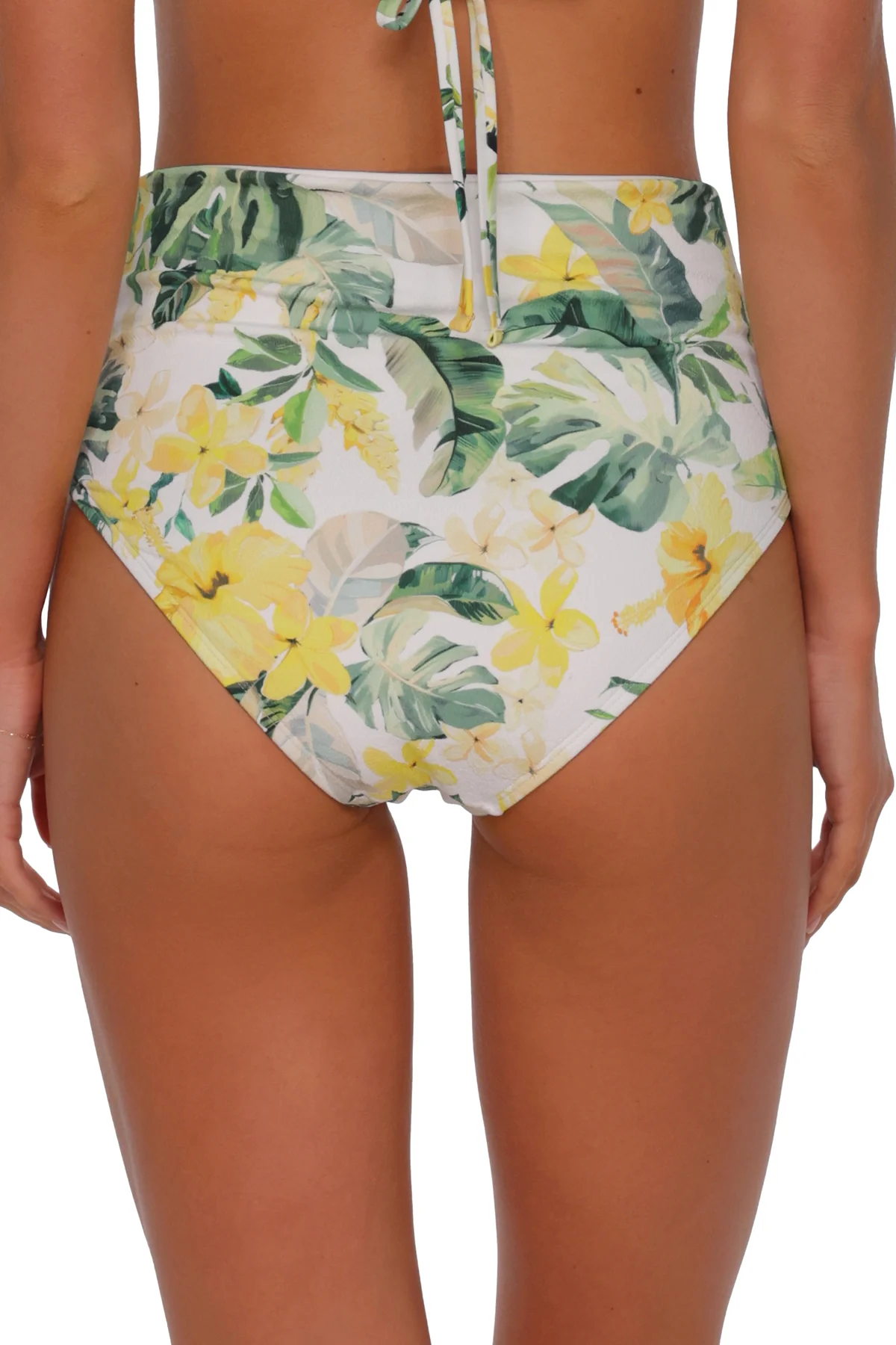 Sunsets Isla Soleil Crepe Capri High Waist Bottom - Image 5