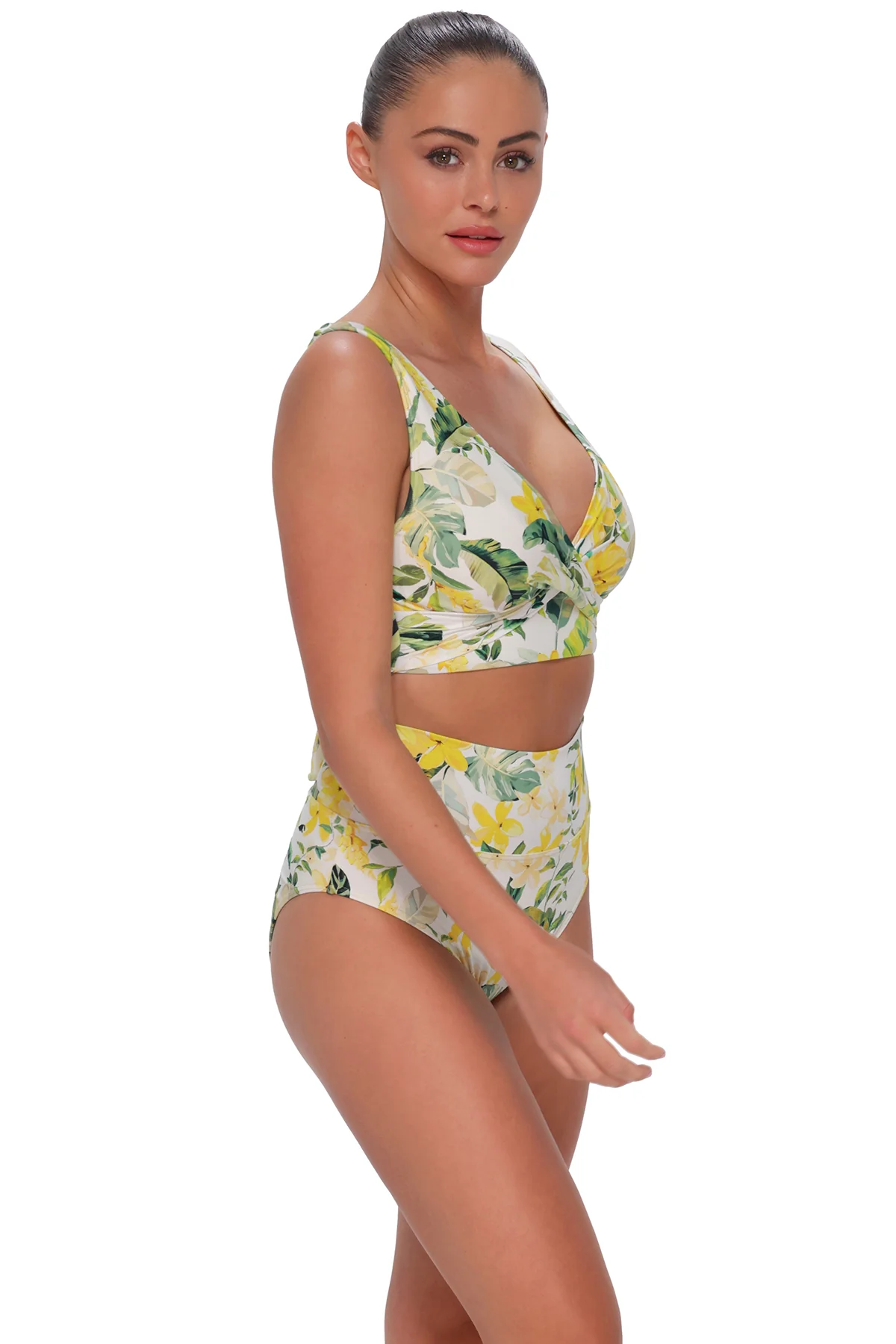 Sunsets Isla Soleil Crepe Hannah High Waist Bottom - Image 3