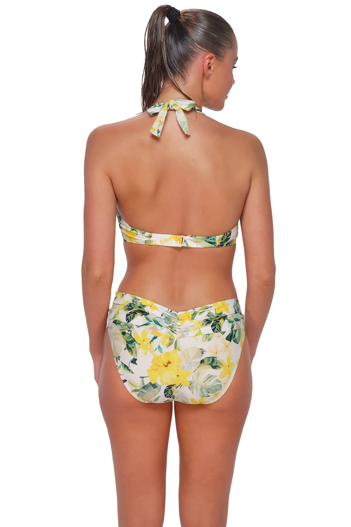 Sunsets Isla Soleil Crepe Muse Halter Top - Image 2
