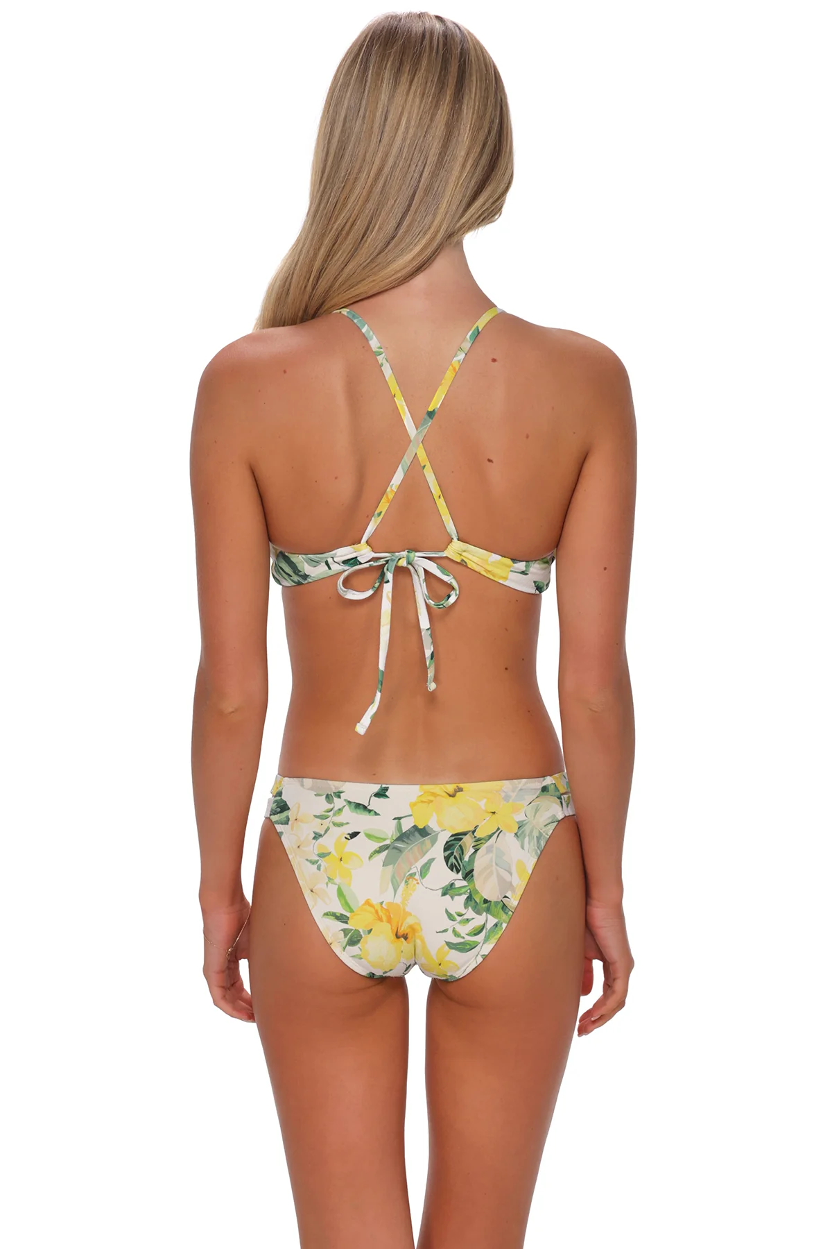 Sunsets Isla Soleil Crepe Carrie Crossback Top - Image 3
