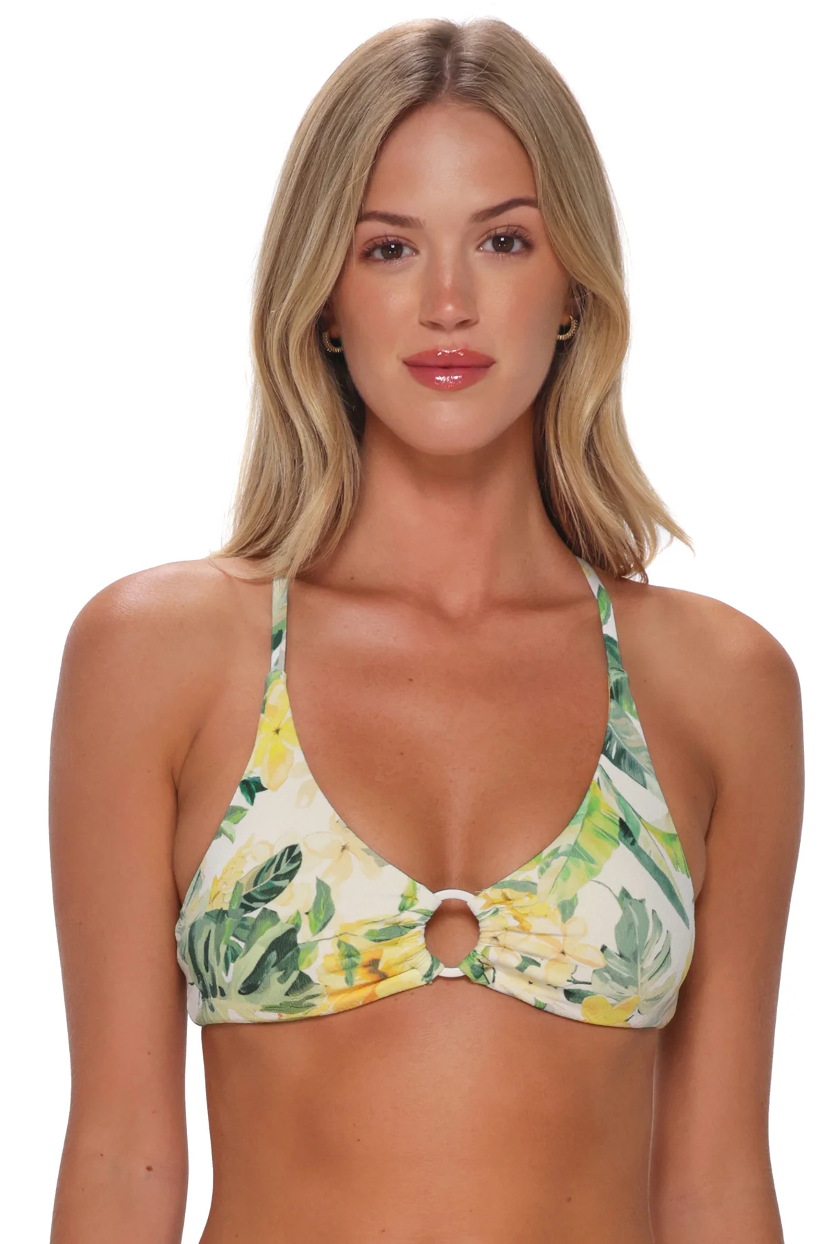 Sunsets Isla Soleil Crepe Carrie Crossback Top - Image 5