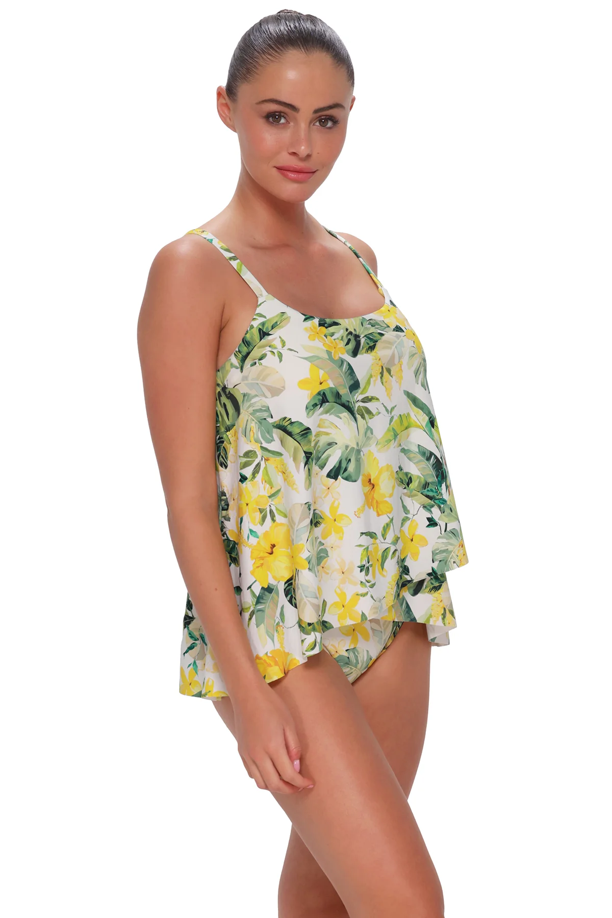 Sunsets Isla Soleil Crepe Elena Tankini Top - Image 3