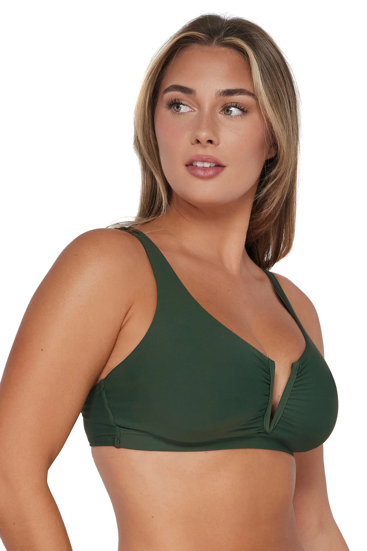 Sunsets Island Green Vienna V-Wire Top - Image 11