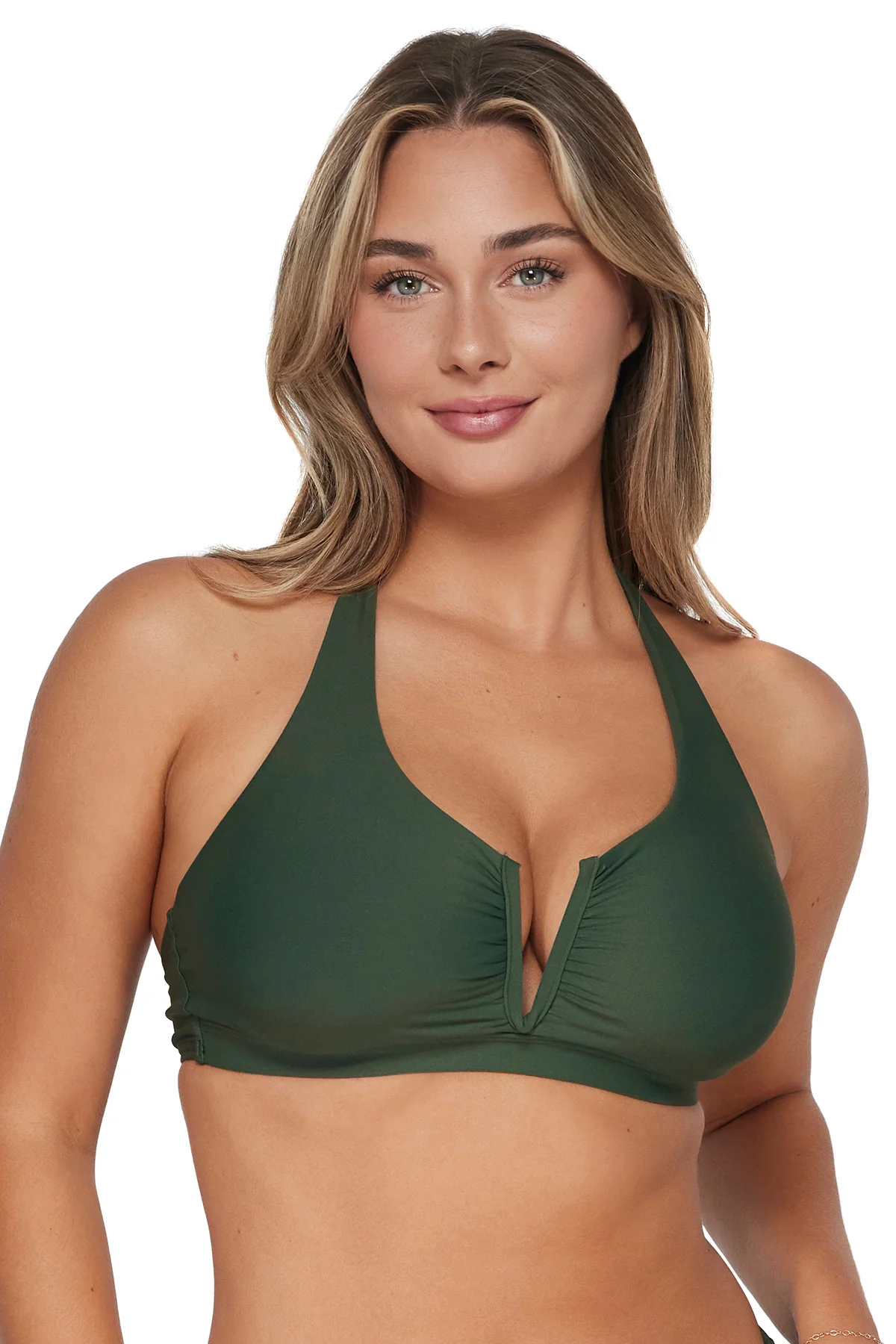 Sunsets Island Green Vienna V-Wire Top - Image 12