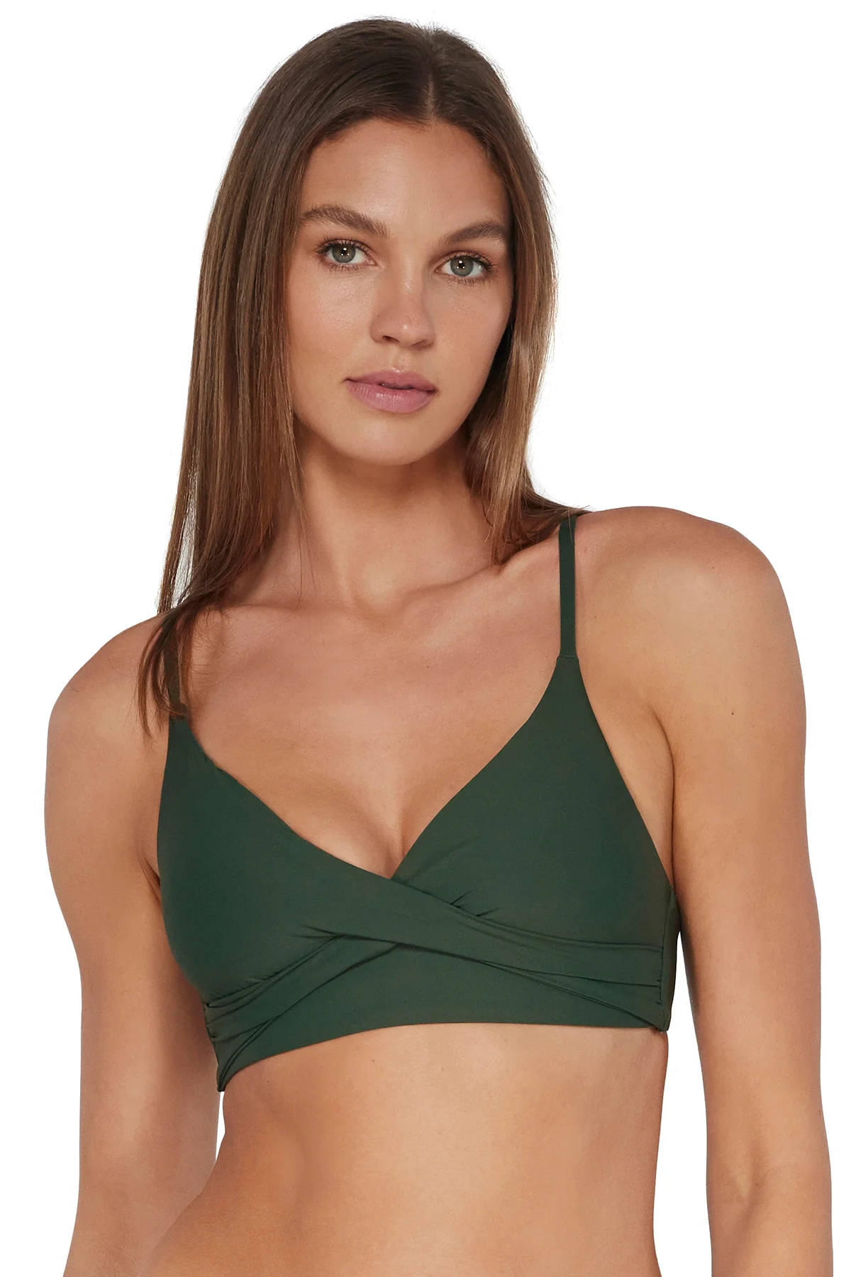 Sunsets Island Green Lyla Bralette Top - Image 6