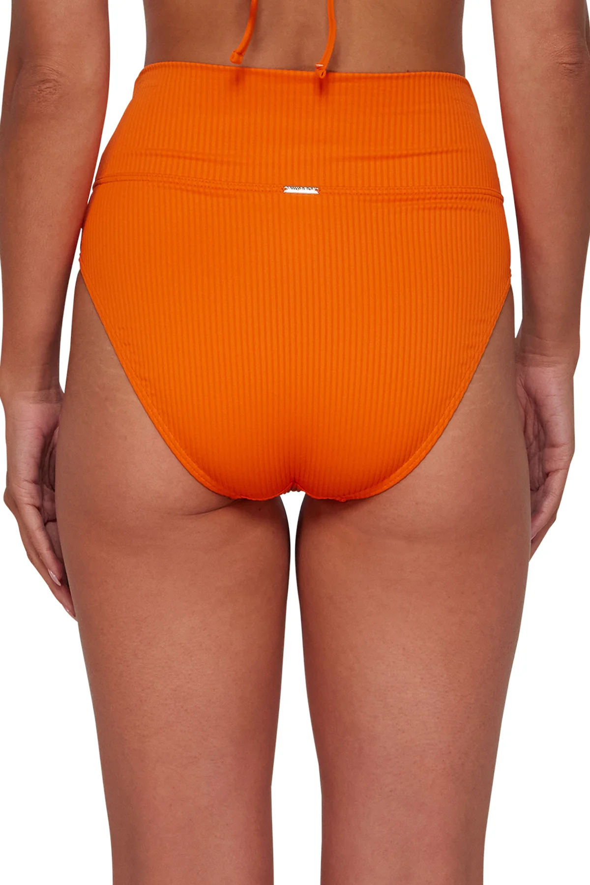 Sunsets Kumquat Sandbar Rib Hannah High Waist Bottom - Image 10