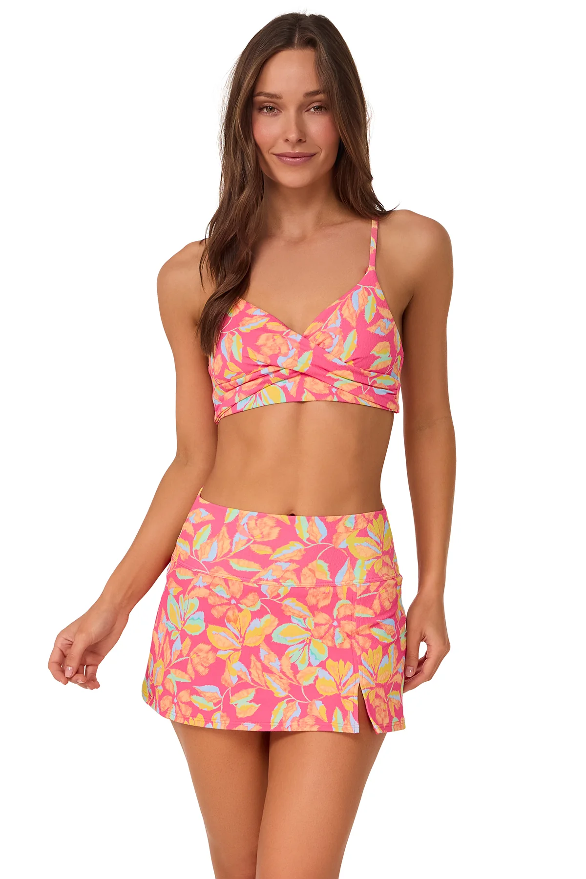 Sunsets Magic Hour Crepe Allison Swim Skirt - Image 2