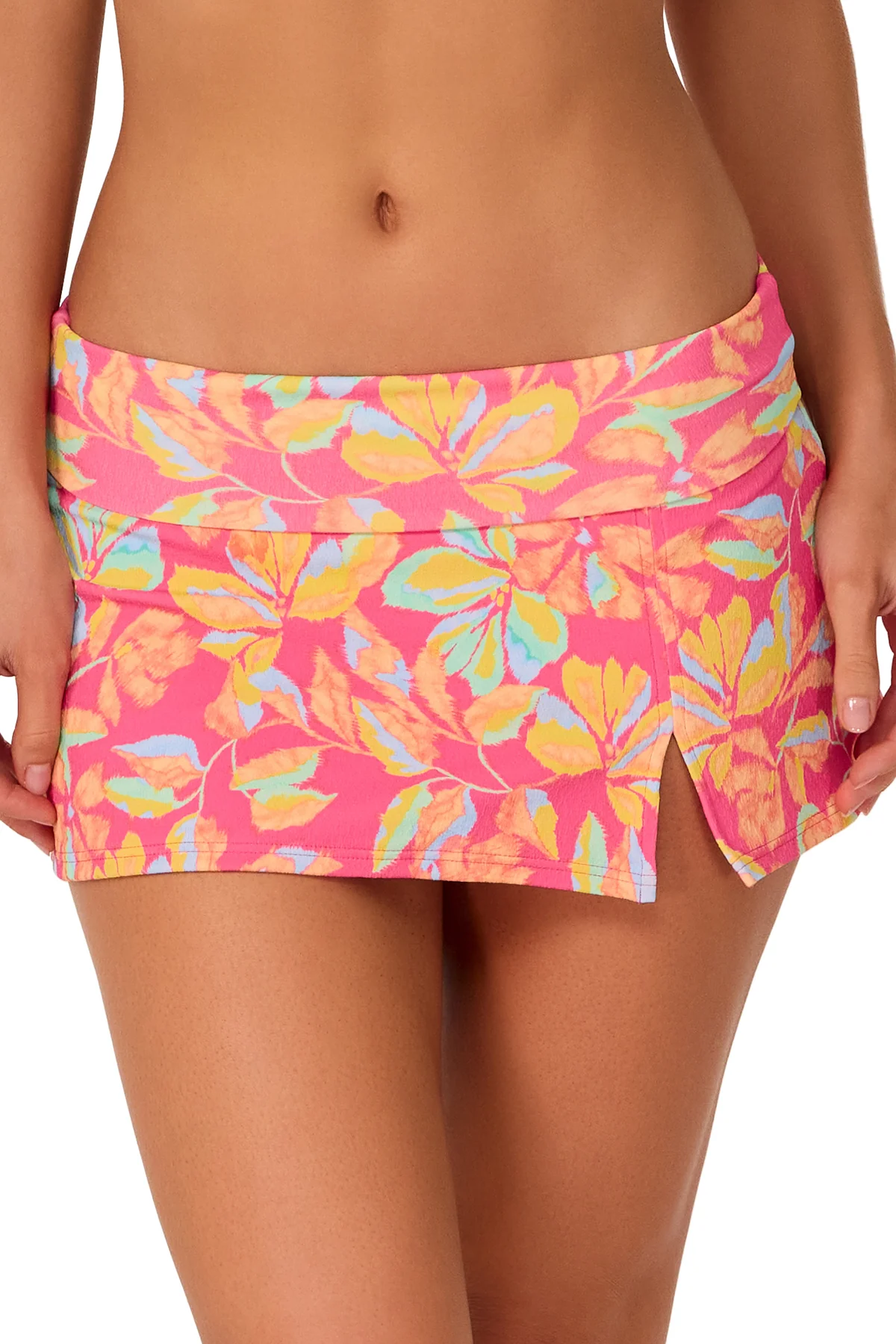 Sunsets Magic Hour Crepe Allison Swim Skirt - Image 6