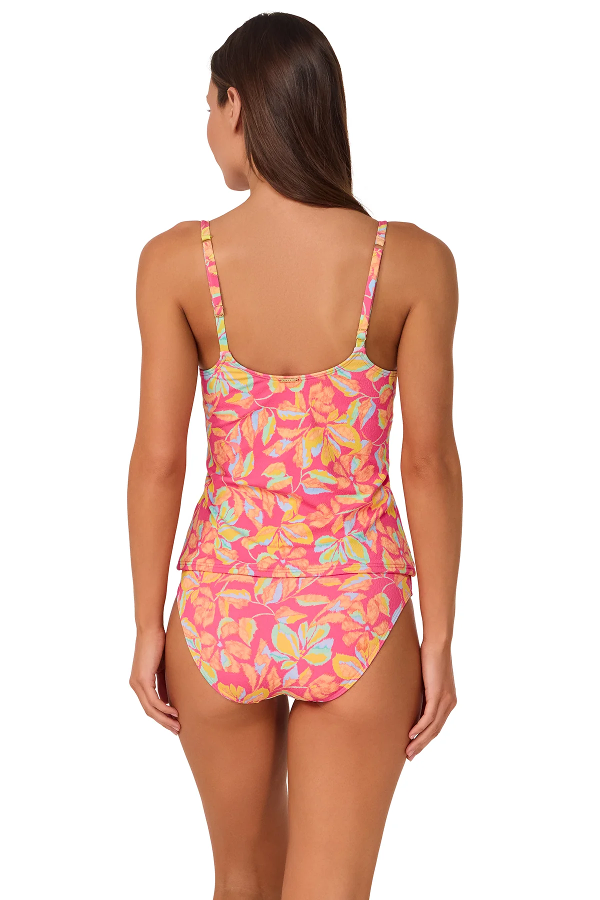 Sunsets Magic Hour Crepe Anya Tankini Top - Image 3