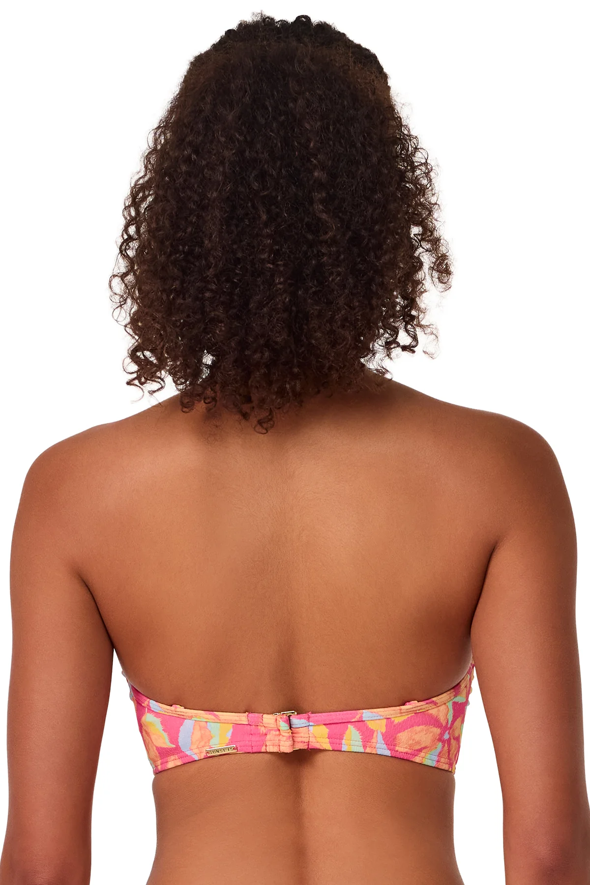 Sunsets Magic Hour Crepe Loretta Bandeau Top - Image 6