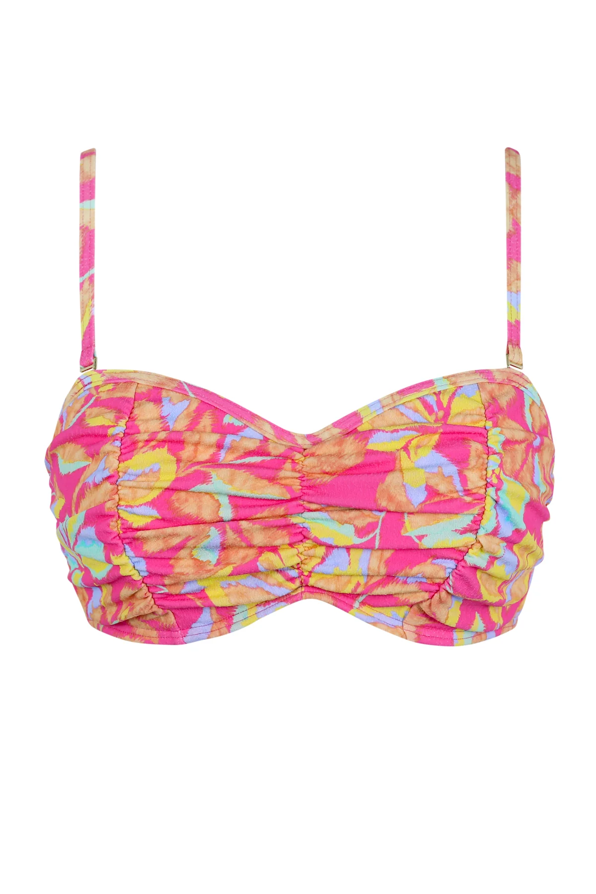 Sunsets Magic Hour Crepe Loretta Bandeau Top - Image 9