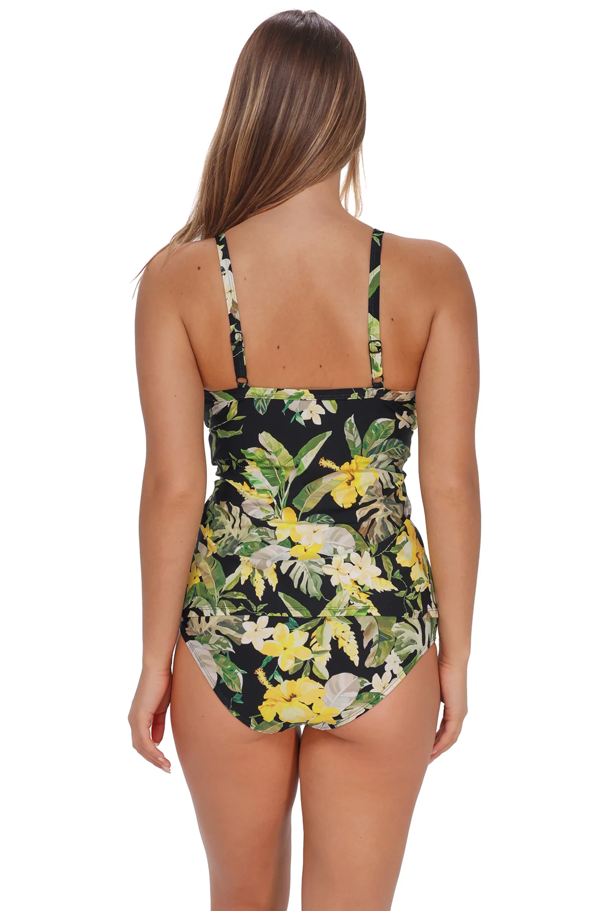 Sunsets Night Bloom Forever Tankini Top - Image 3