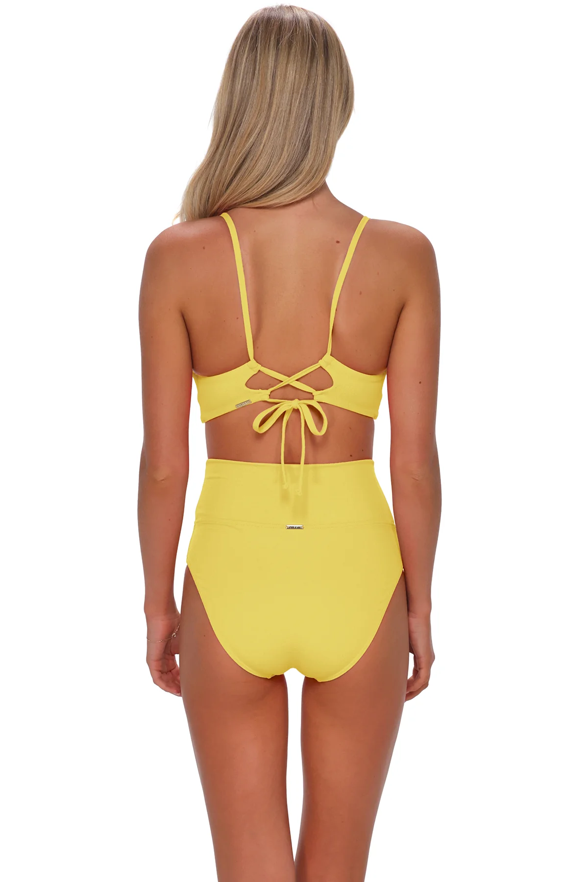 Sunsets Pineapple Crepe Lyla Bralette Top - Image 3