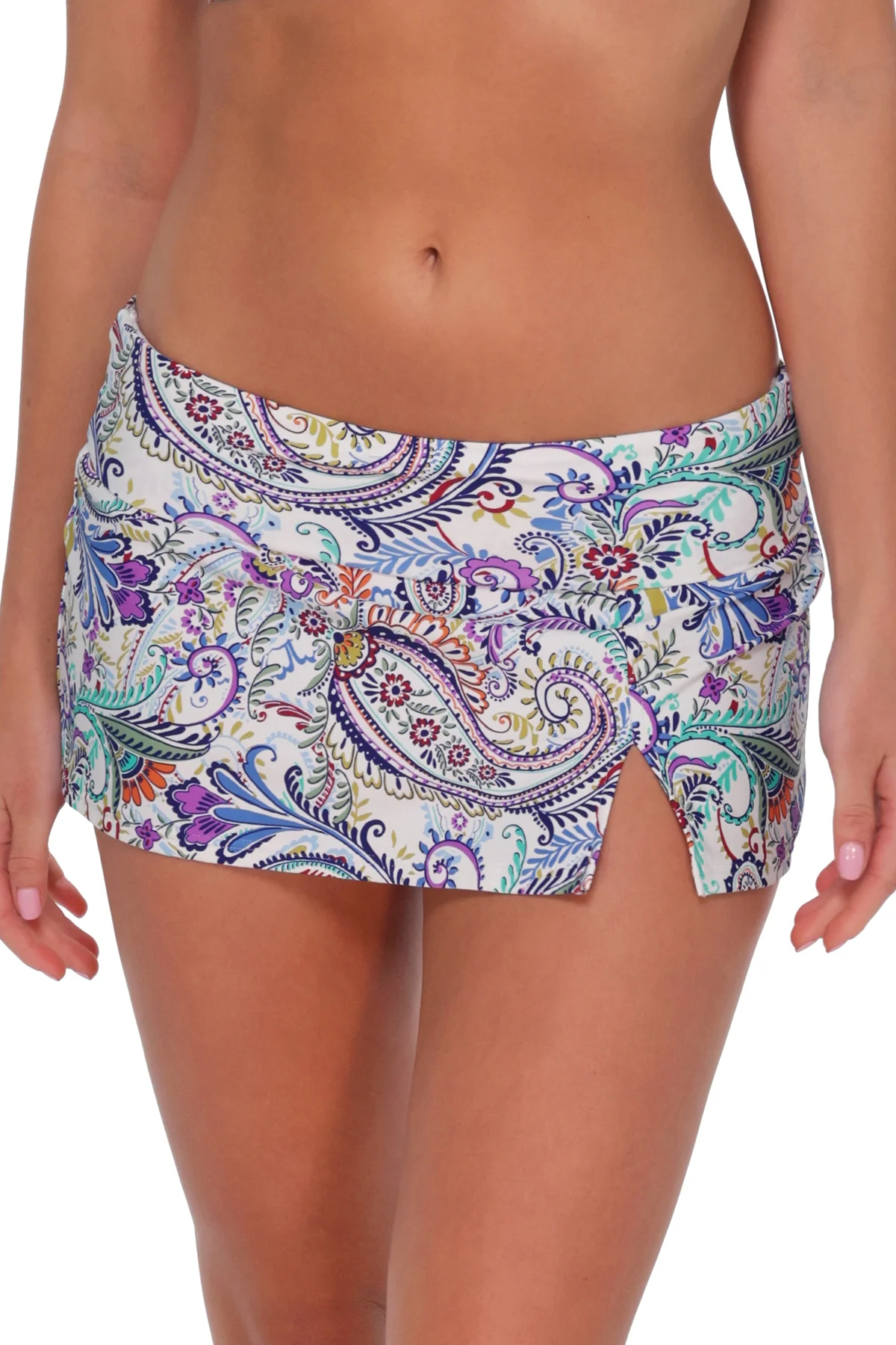 Sunsets Tide Pool Twist Allison Swim Skirt - Image 7
