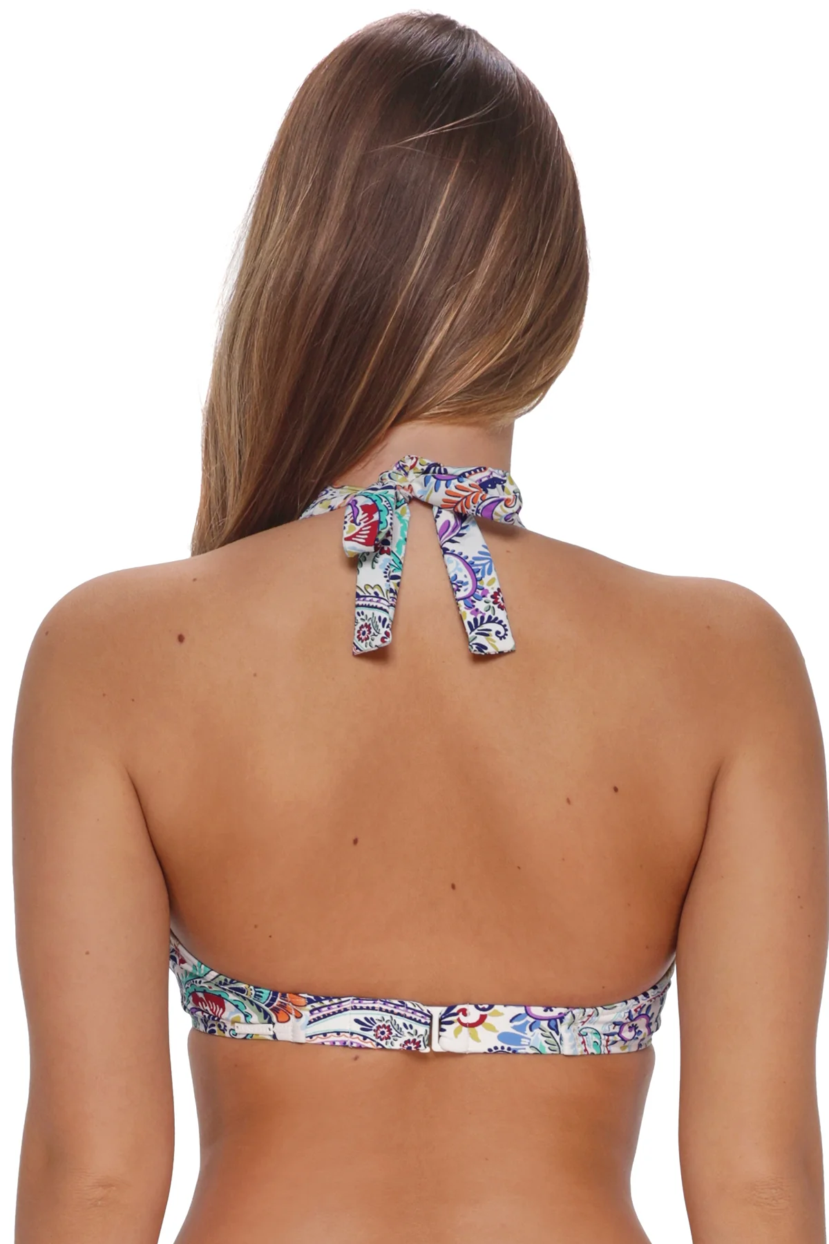 Sunsets Tide Pool Twist Muse Halter Top - Image 6