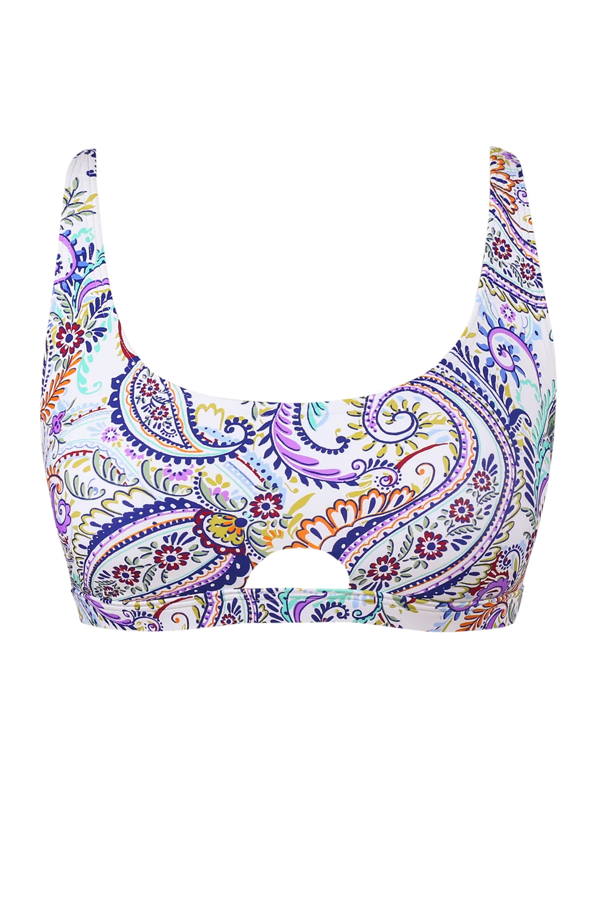 Sunsets Tide Pool Twist Brandi Bralette Top - Image 9