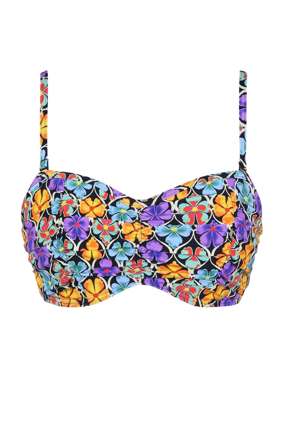 Sunsets Trellis Blooms Loretta Bandeau Top - Image 9