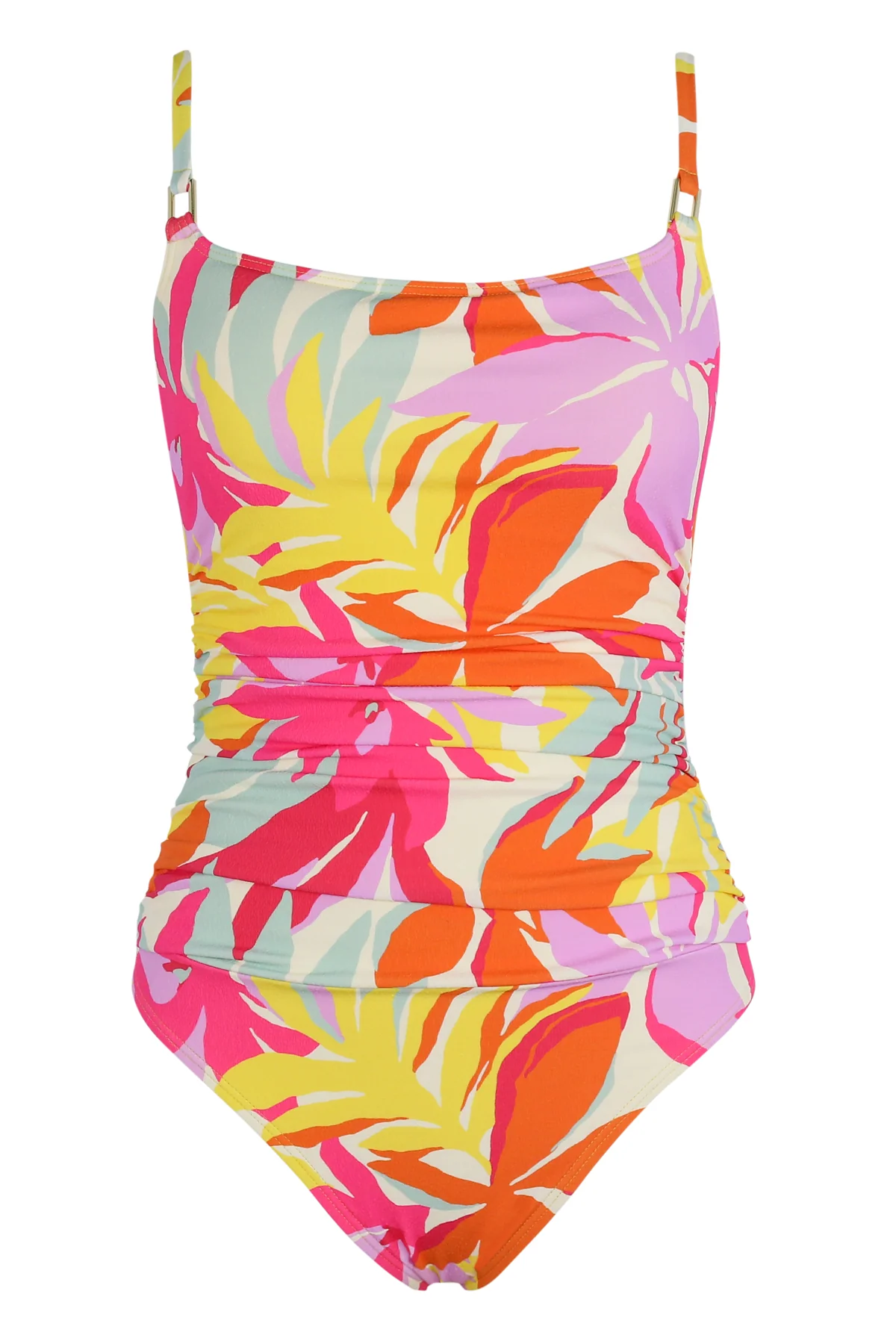 Sunsets Tropicolor Crepe Pamela One Piece - Image 5