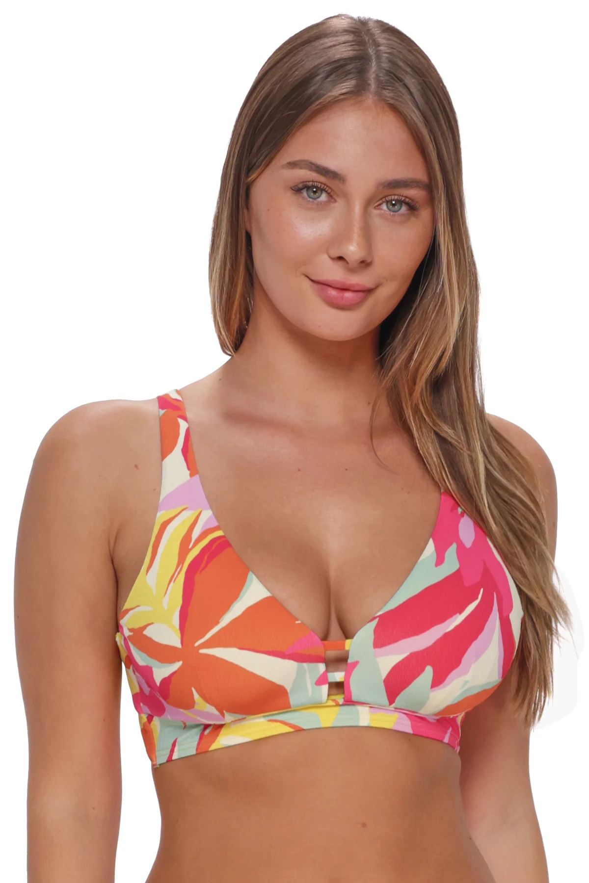 Sunsets Tropicolor Crepe Natalie Top - Image 5