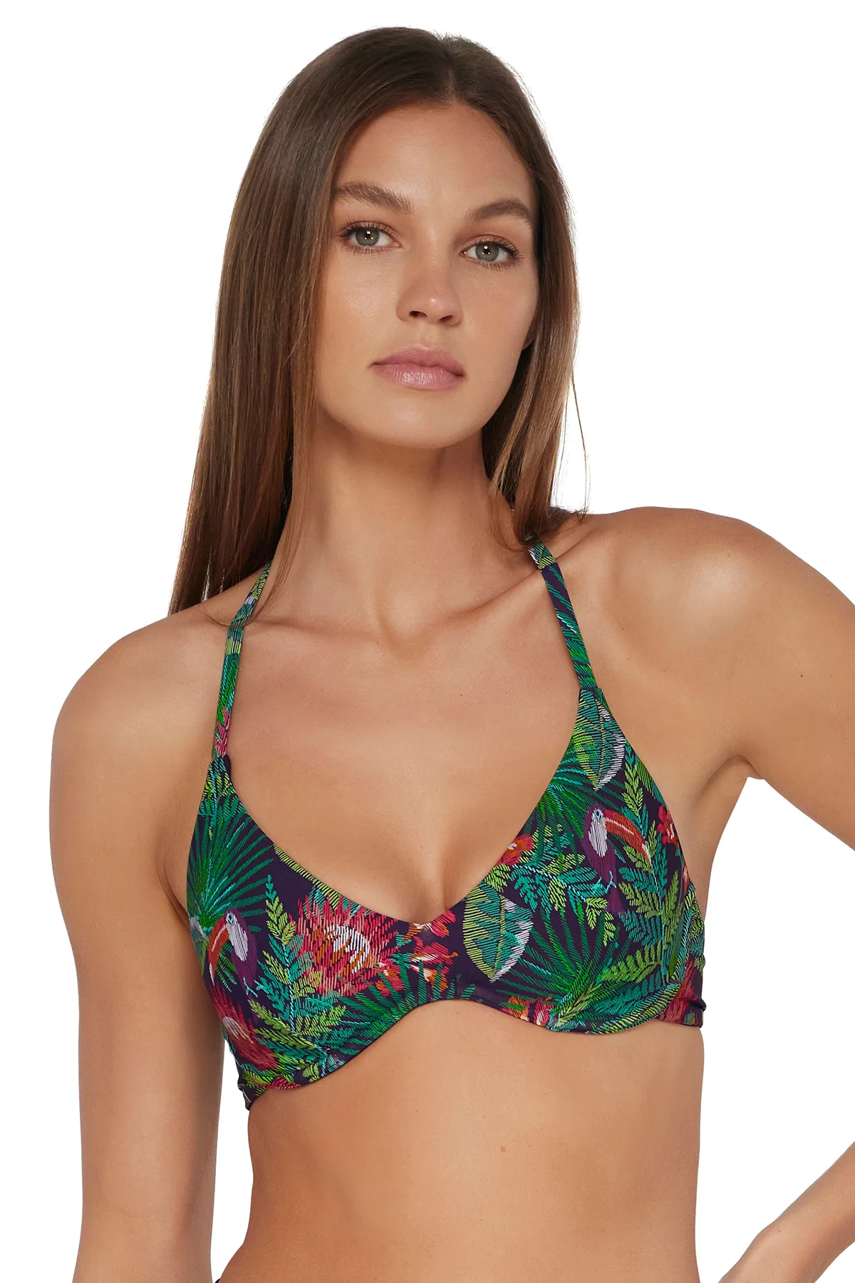 Sunsets Welcome To Rio Brooke U-Wire Top - Image 11