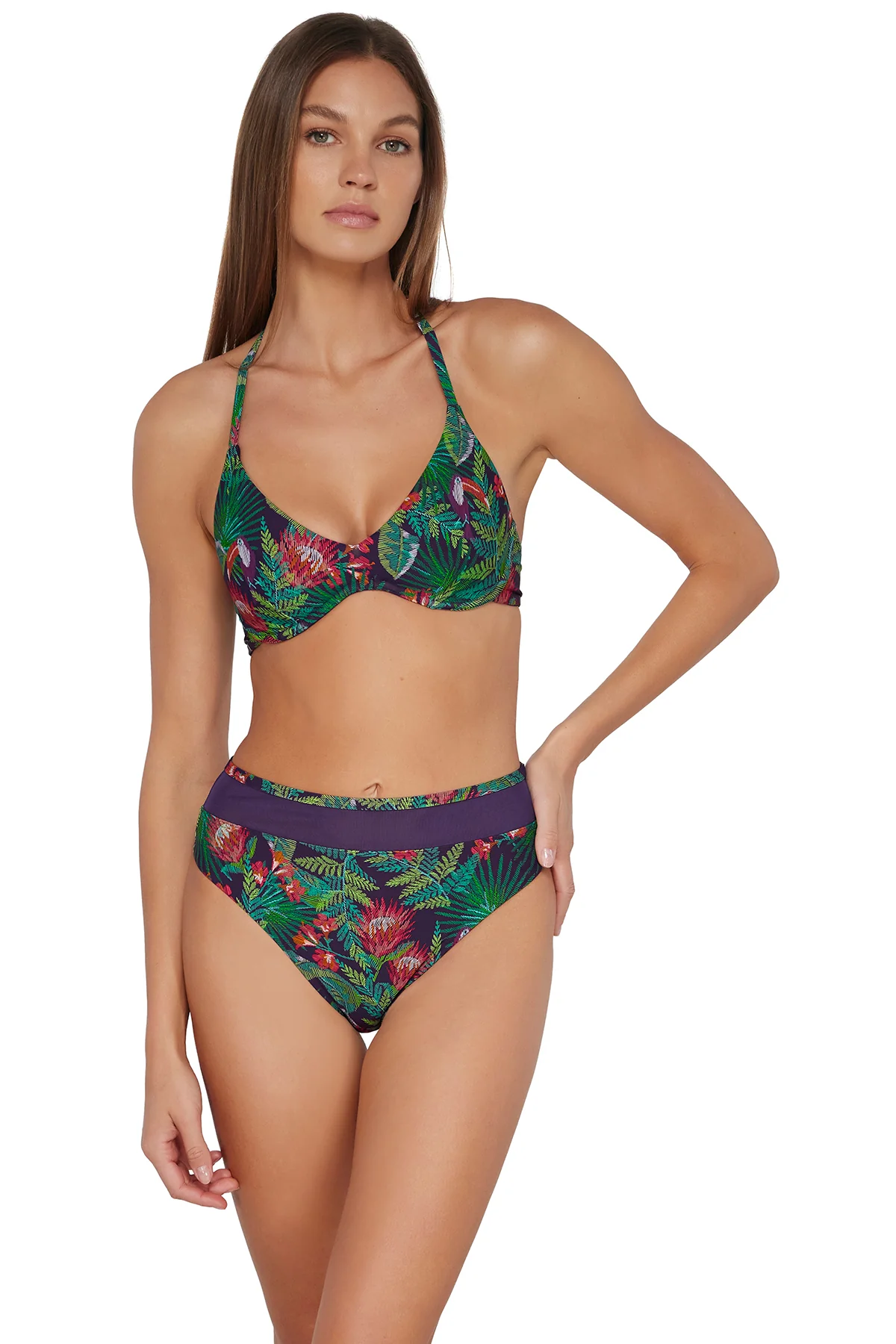Sunsets Welcome To Rio Brooke U-Wire Top - Image 6