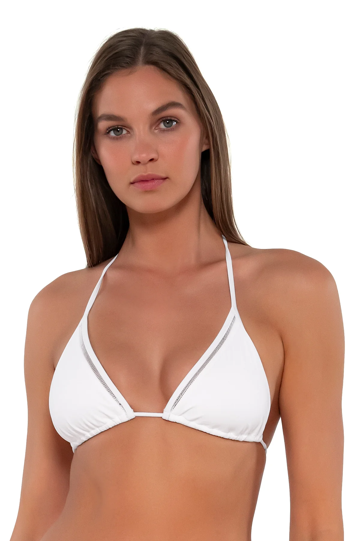 Sunsets White Lily Laney Triangle Top - Image 6