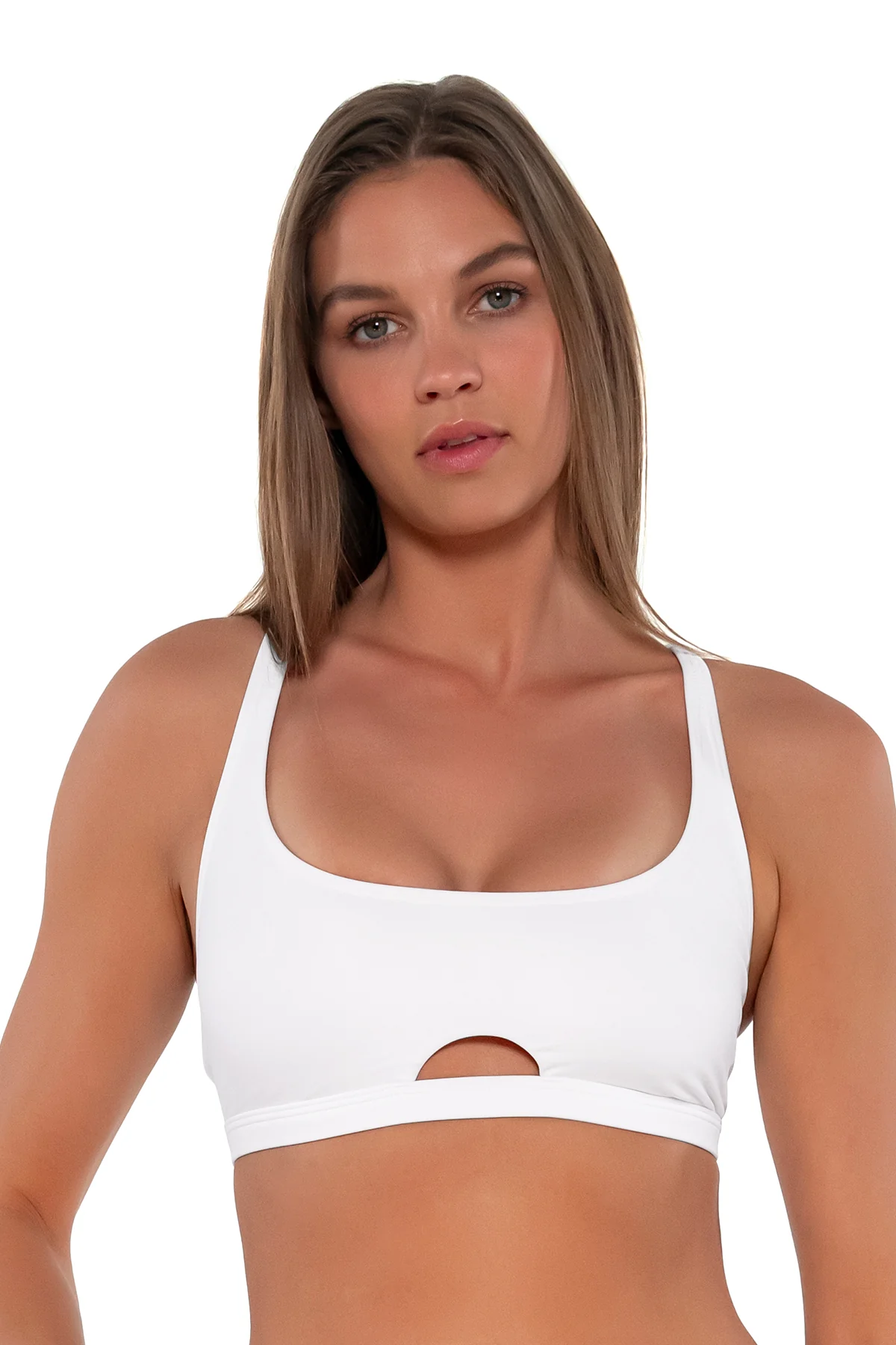 Sunsets White Lily Brandi Bralette Top - Image 6